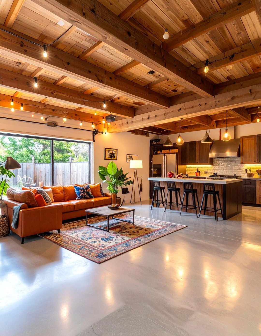 Detached Garage with Man Cave - 25 Detached Garage Ideas