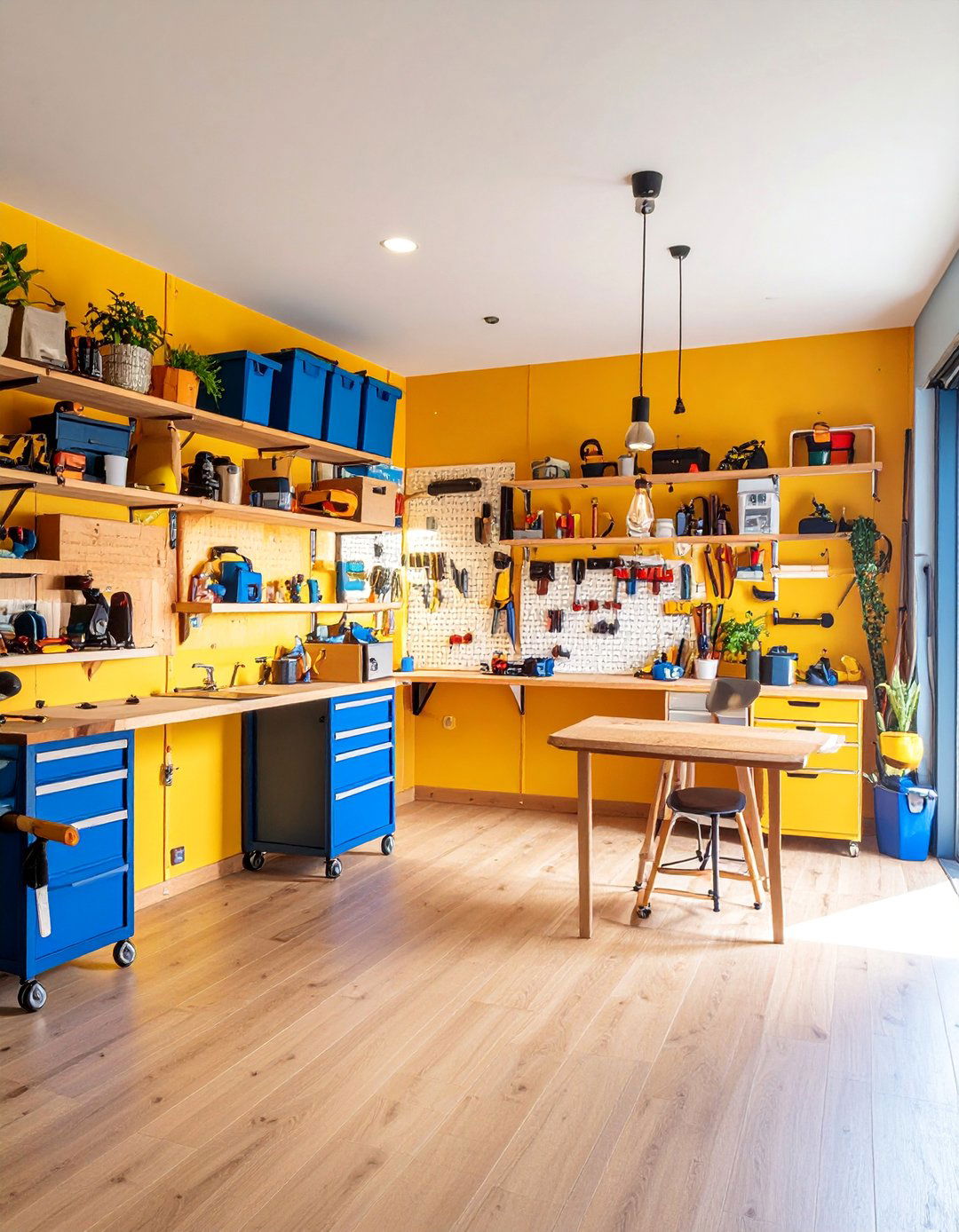 Detached Garage with Workshop Space - 25 Detached Garage Ideas