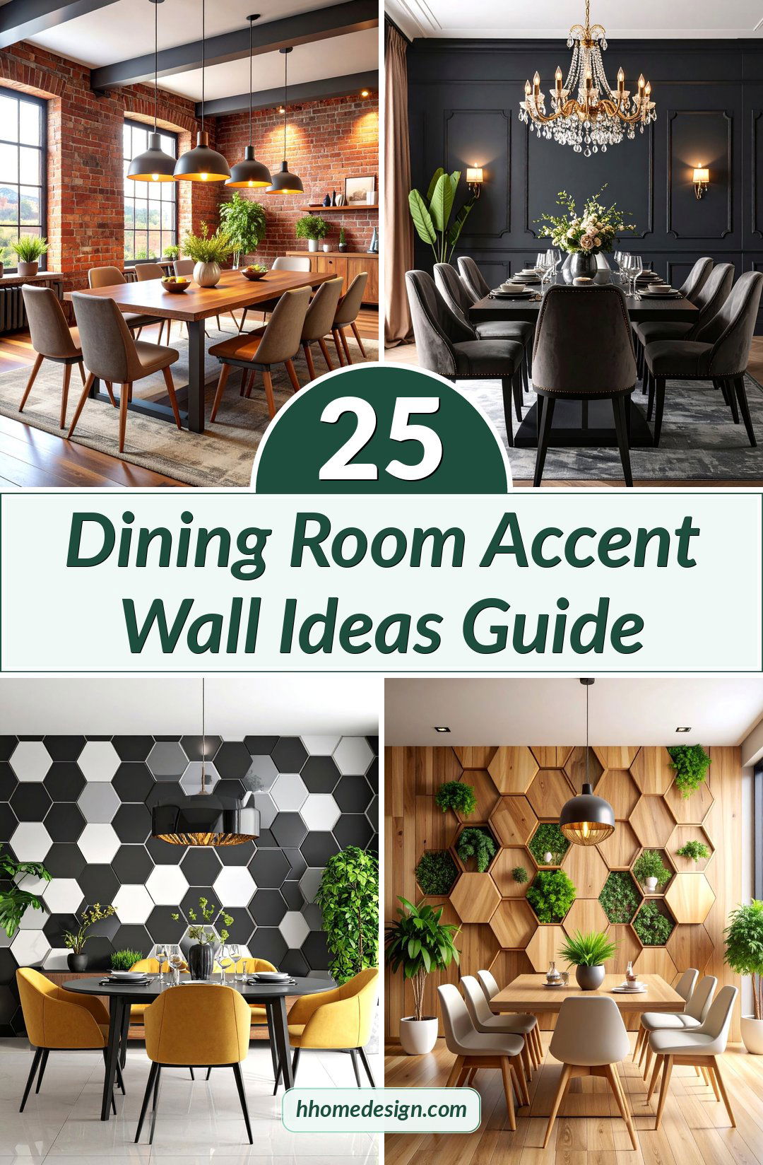 25 Dining Room Accent Wall Ideas Guide