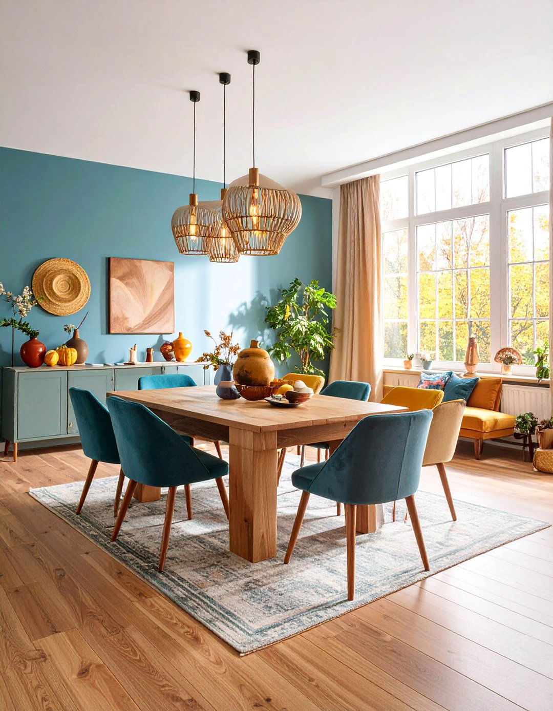 Dining Room Art Transformation with Dual Purpose - 25 Art Room Ideas