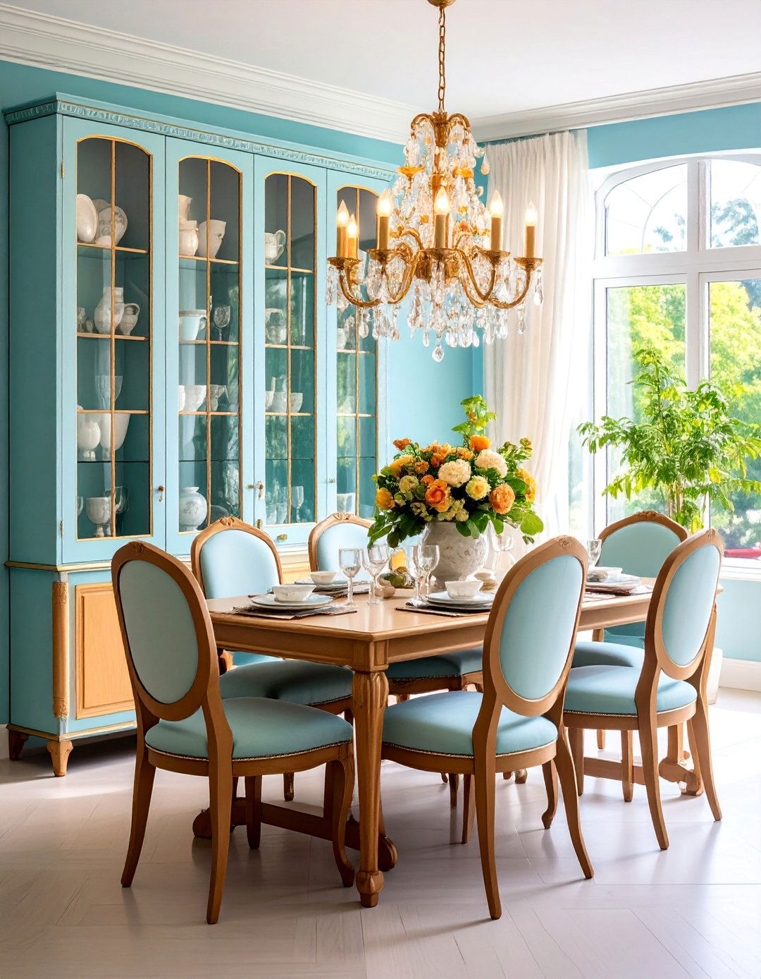 Dining Room Built In China Cabinet Storage - 25 Storage Ideas