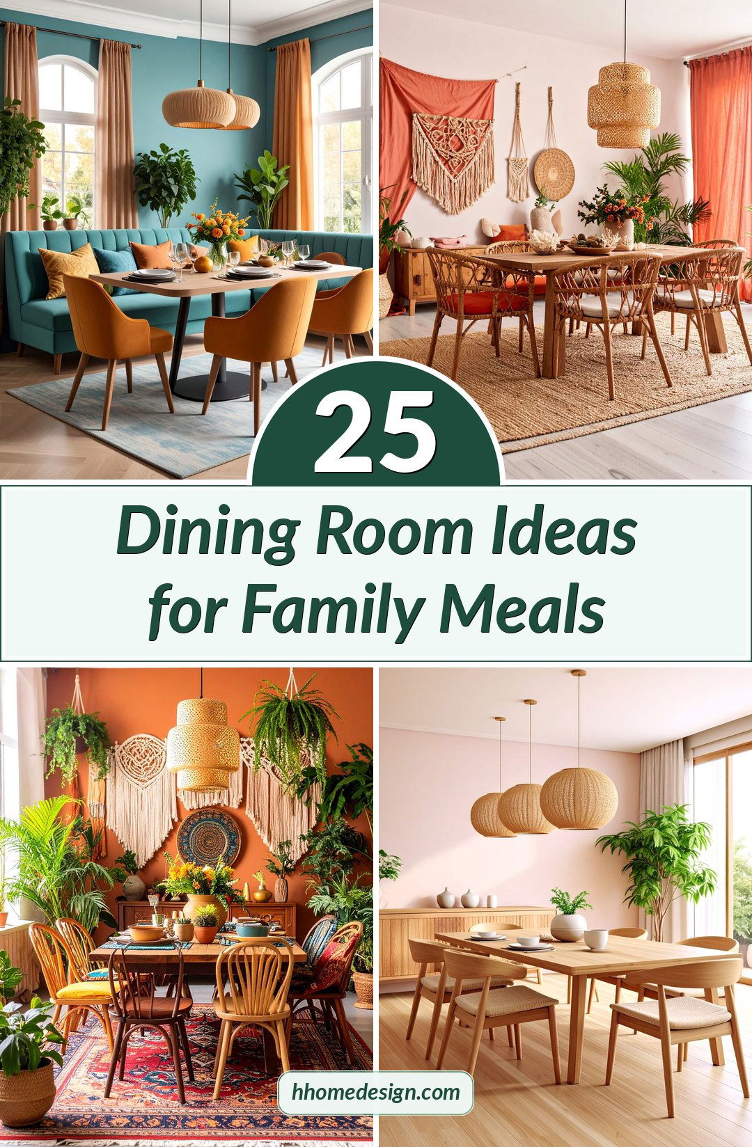 25 Dining Room Ideas for Family Meals