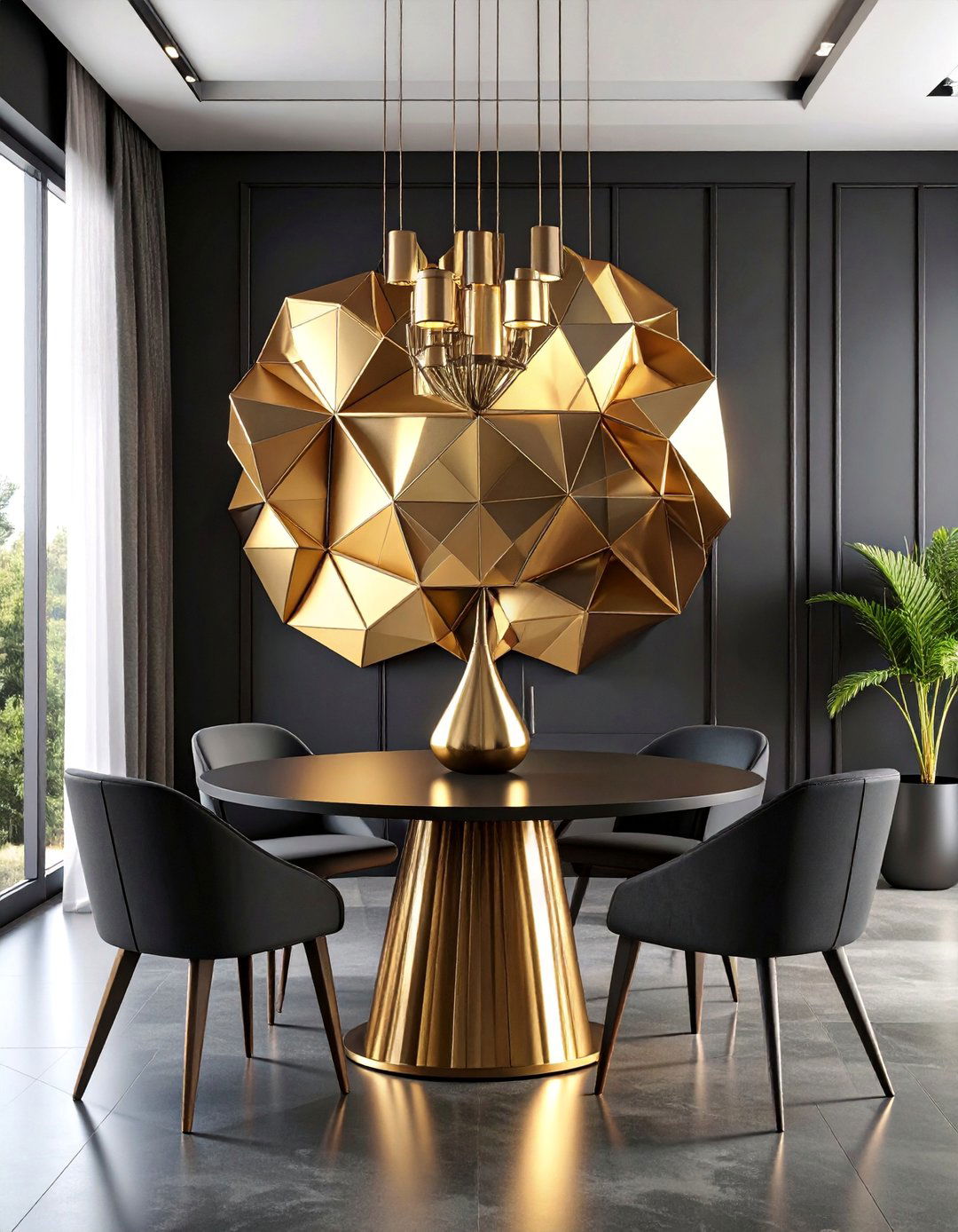 Dining Room Wall Decor Metal Sculpture Installation - 25 Dining Room Wall Decor Ideas