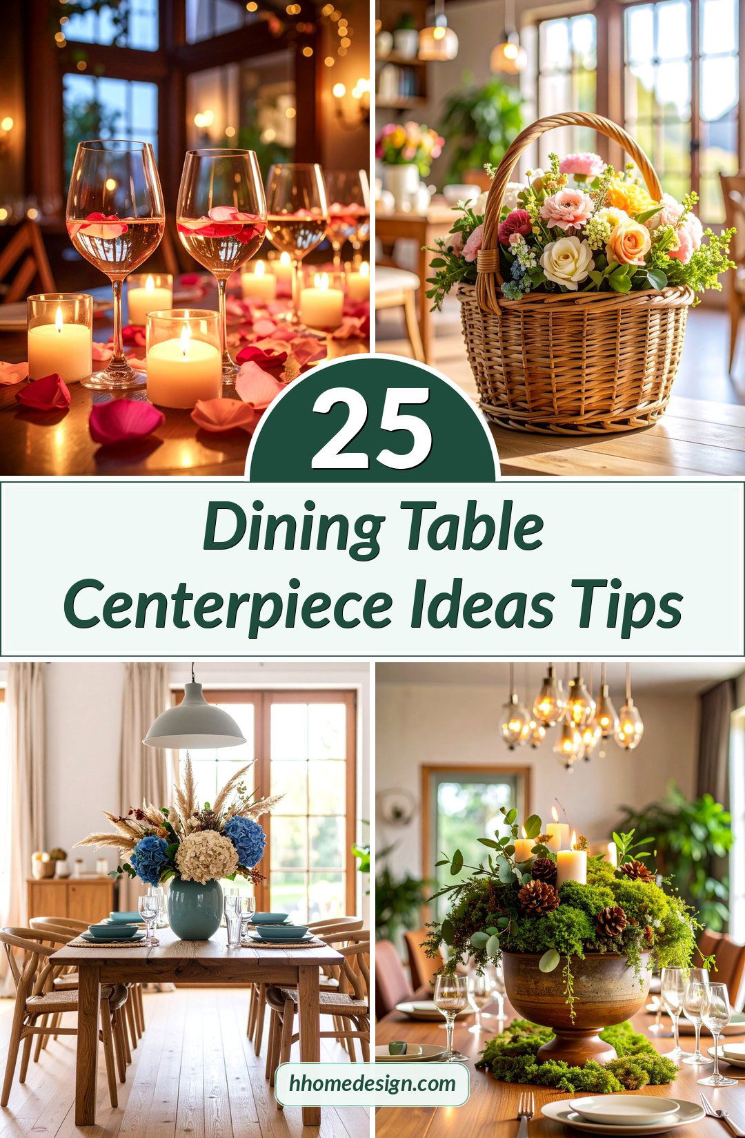 25 Dining Table Centerpiece Ideas Tips