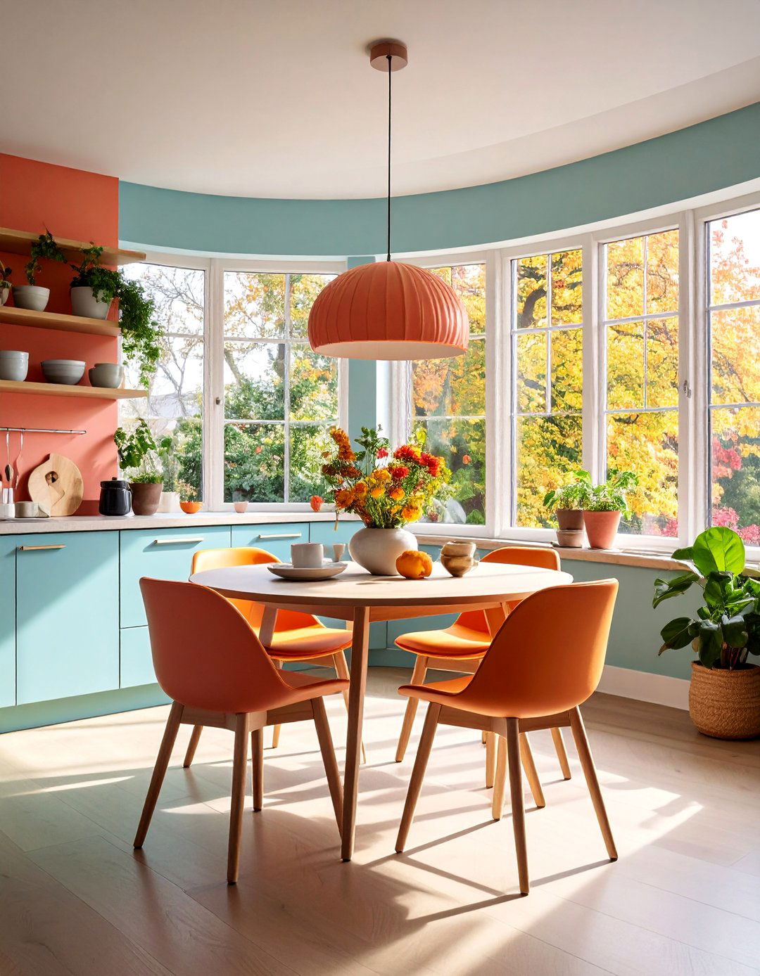 Dining Table Placement for Intimate Meals - 25 Kitchen Bay Window Ideas