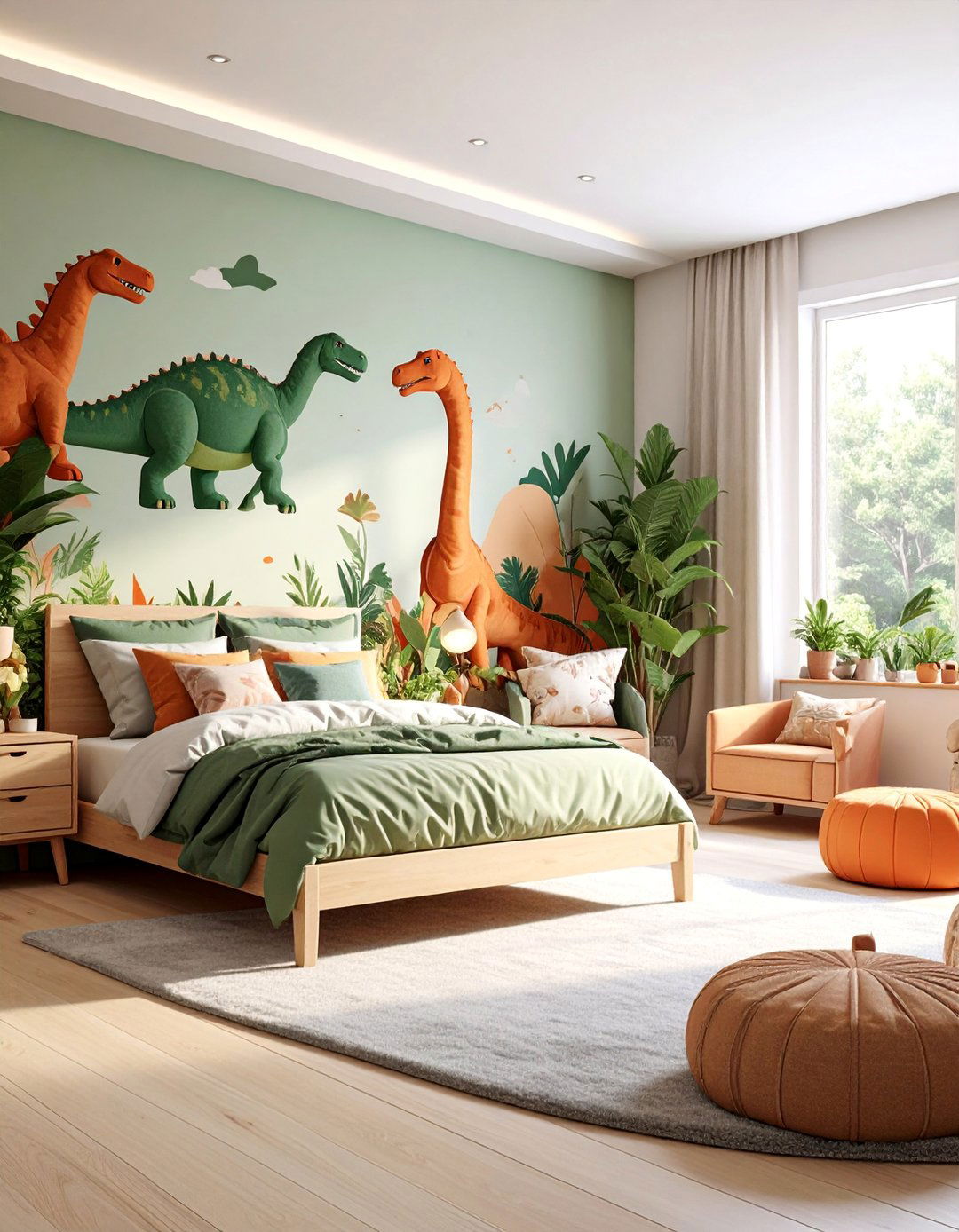 Dinosaur Discovery Kids Room - 25 Kids Room Ideas