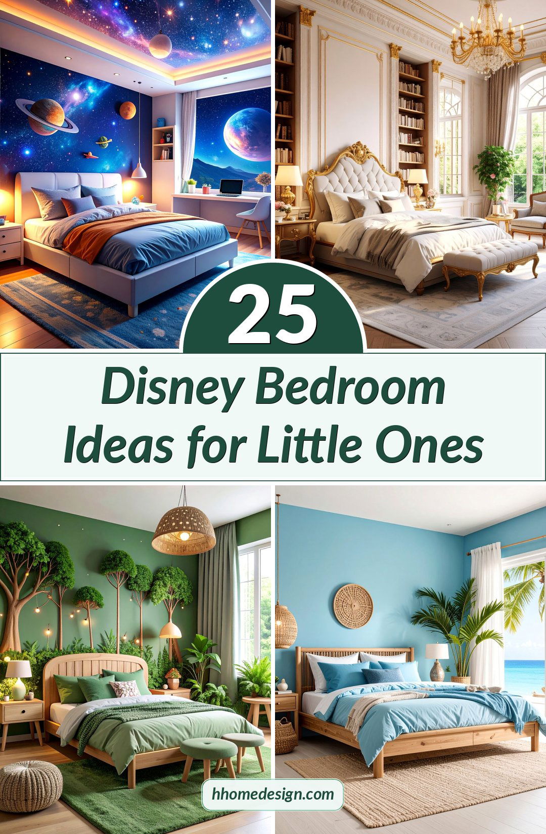 25 Disney Bedroom Ideas for Little Ones