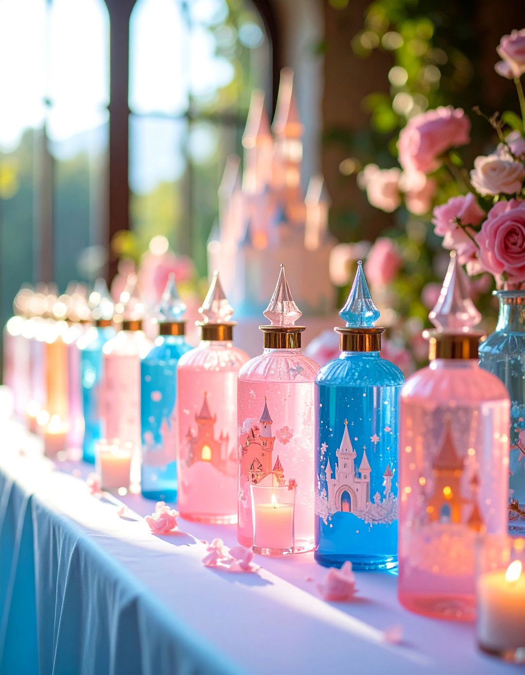 Disney Inspired Wedding Koozies with Fairytale Romance Themes - 25 Wedding Koozie Ideas