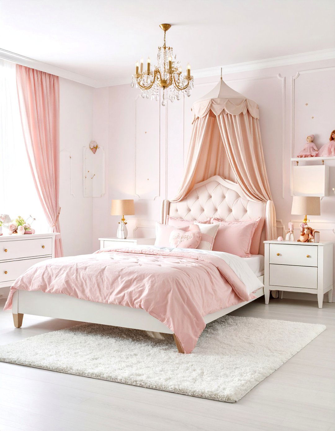 Disney Princess Room with Character Themes - 25 Princess Room Ideas