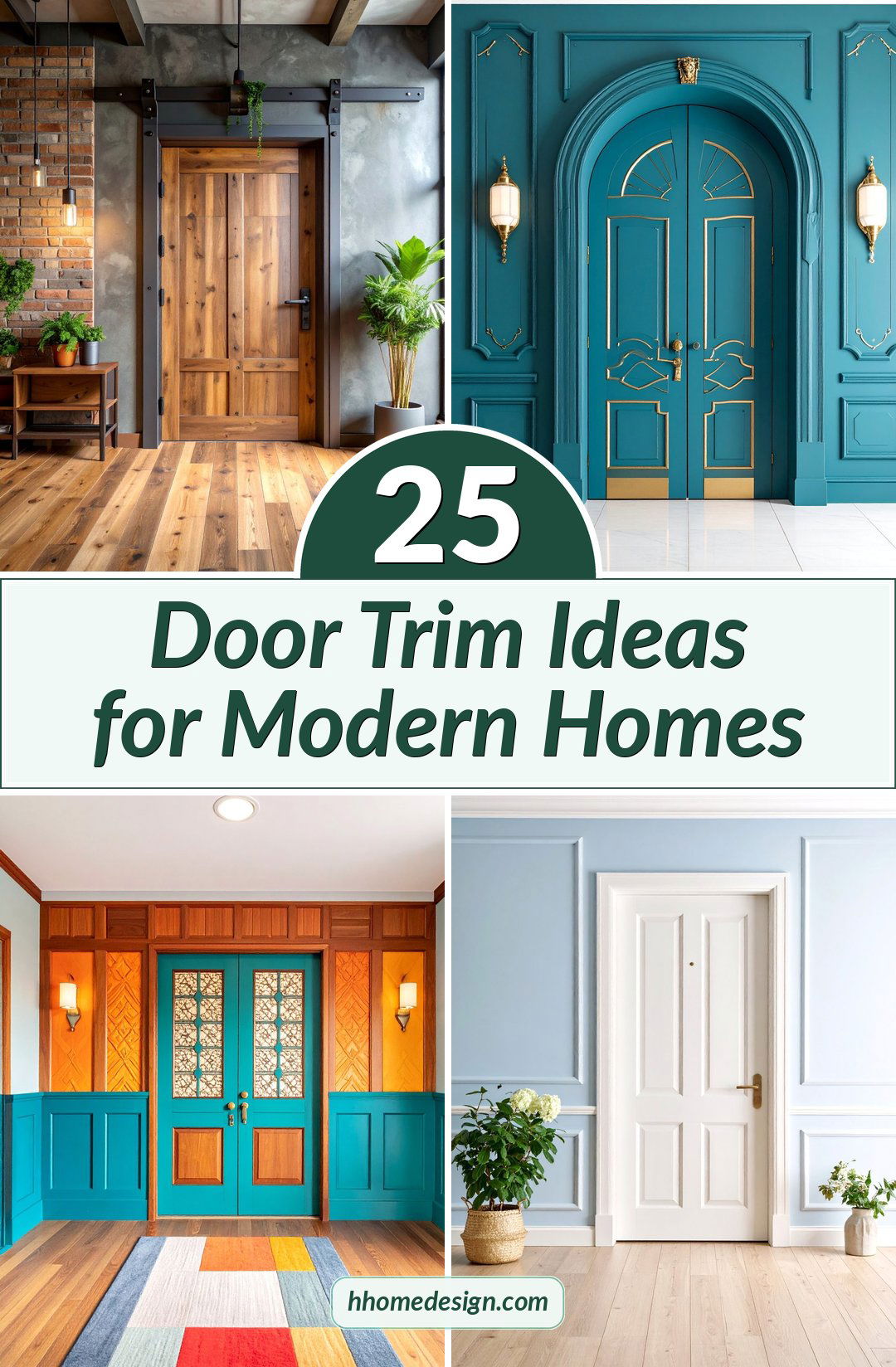 25 Door Trim Ideas for Modern Homes