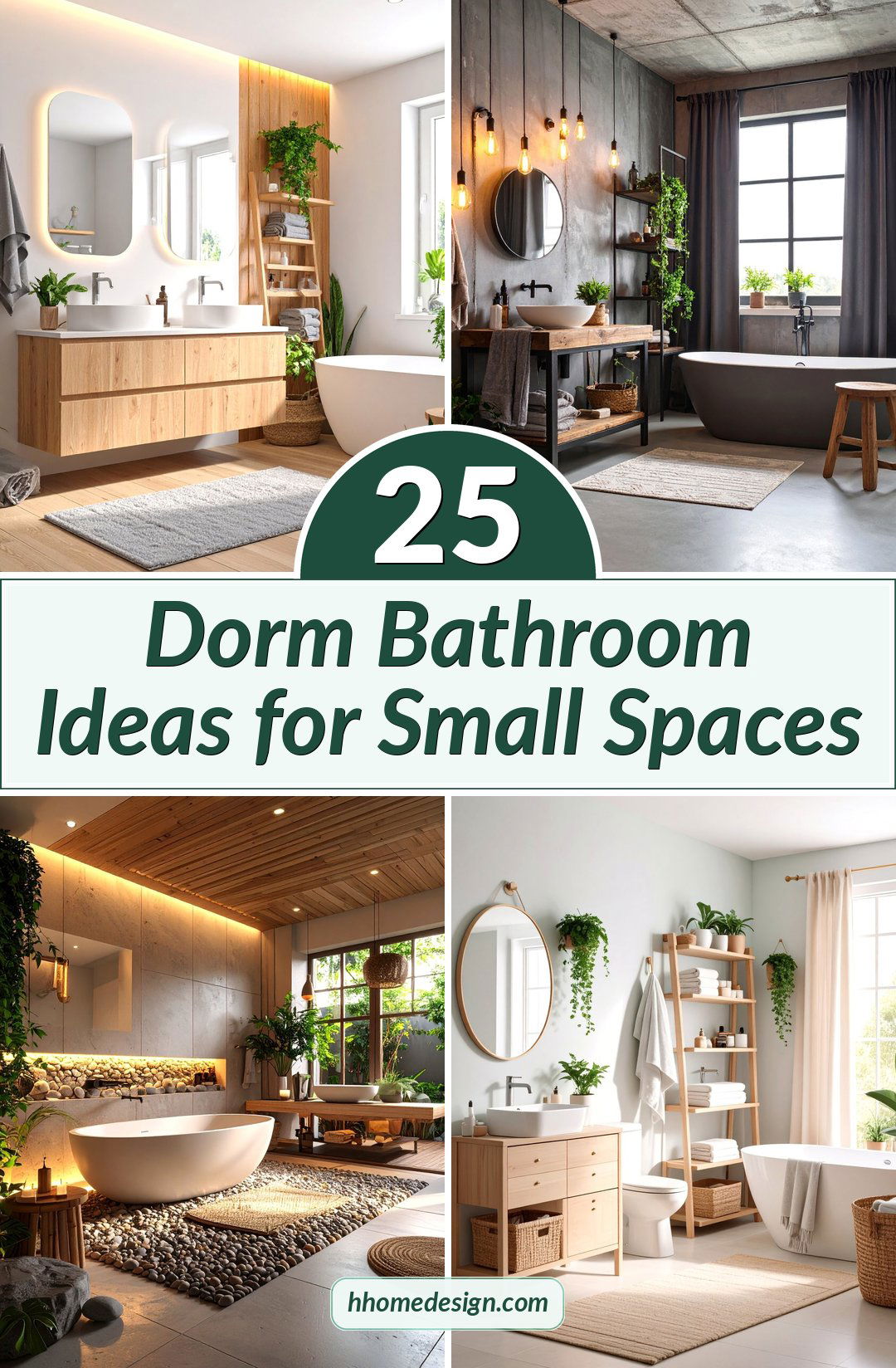 25 Dorm Bathroom Ideas for Small Spaces