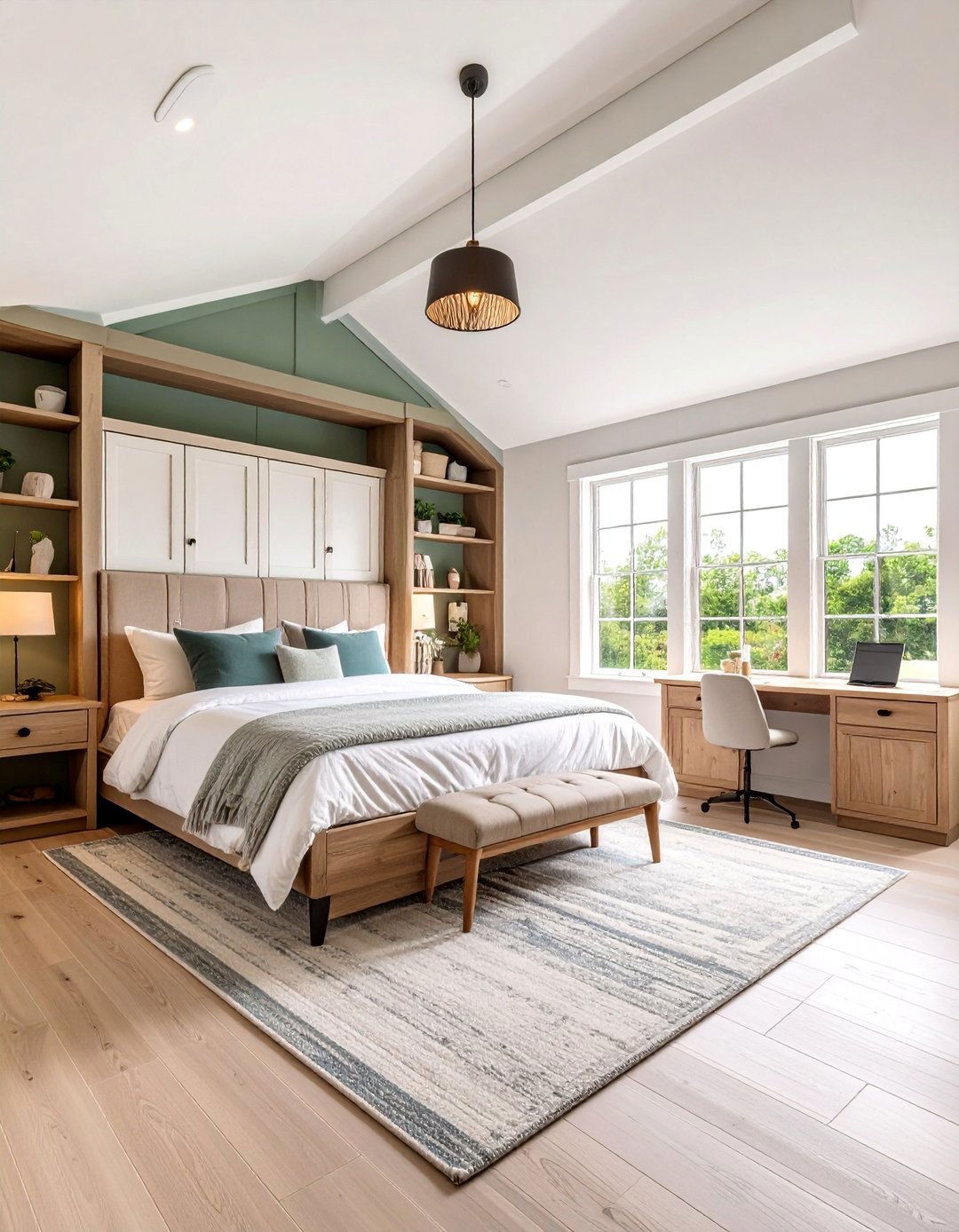 Dormer Office Bedroom Combination - 25 Cape Cod Upstairs Bedroom Ideas