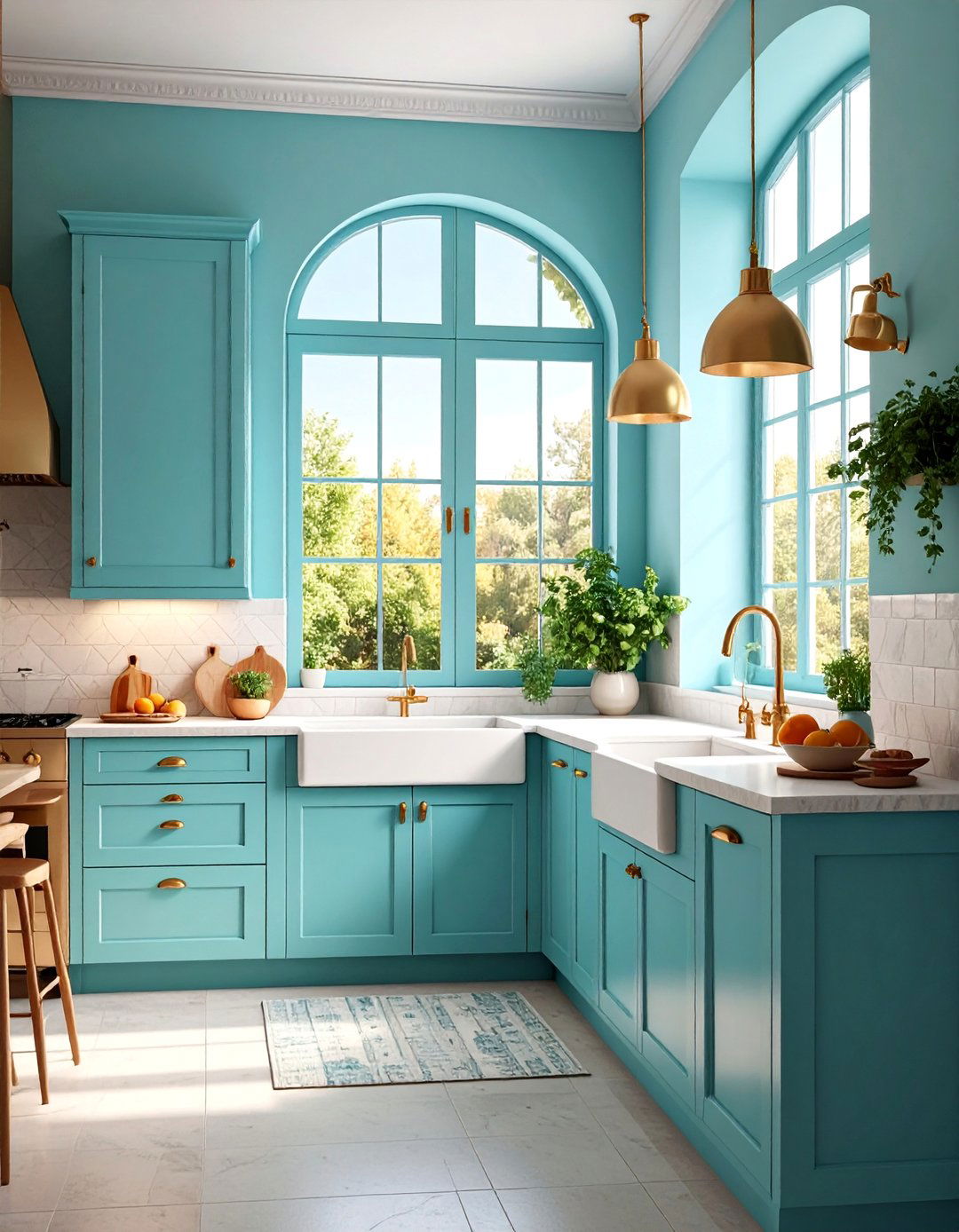 Double Hung Window Classic Appeal - 25 Kitchen Window Ideas Over Sink