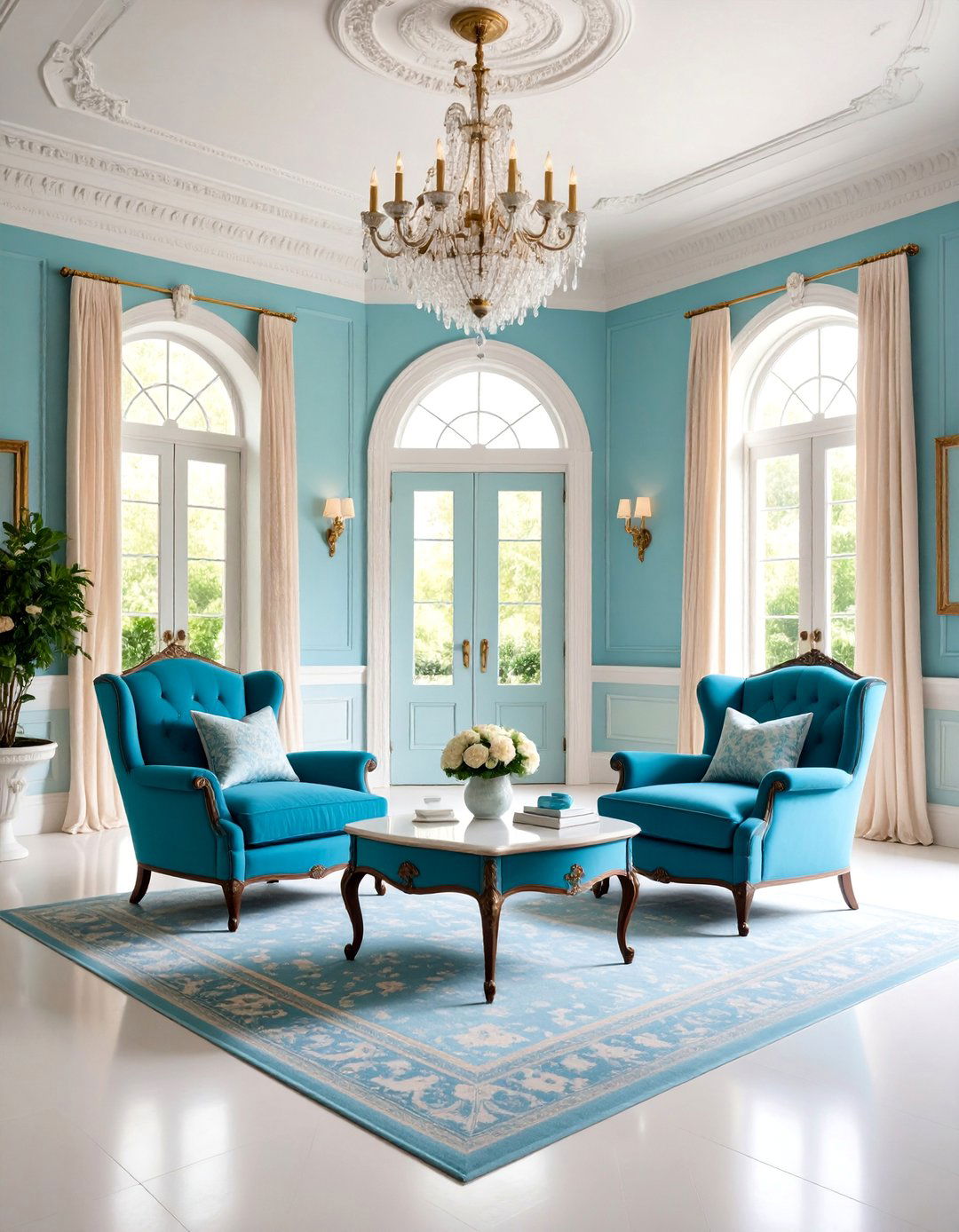Double Parlor Connection - 25 Parlor Room Ideas