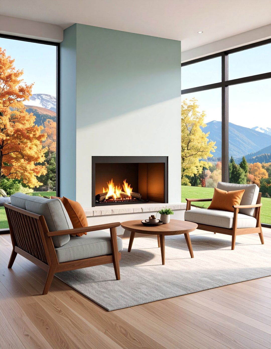 Double Sided Fireplace Bench - 25 Fireplace Bench Ideas
