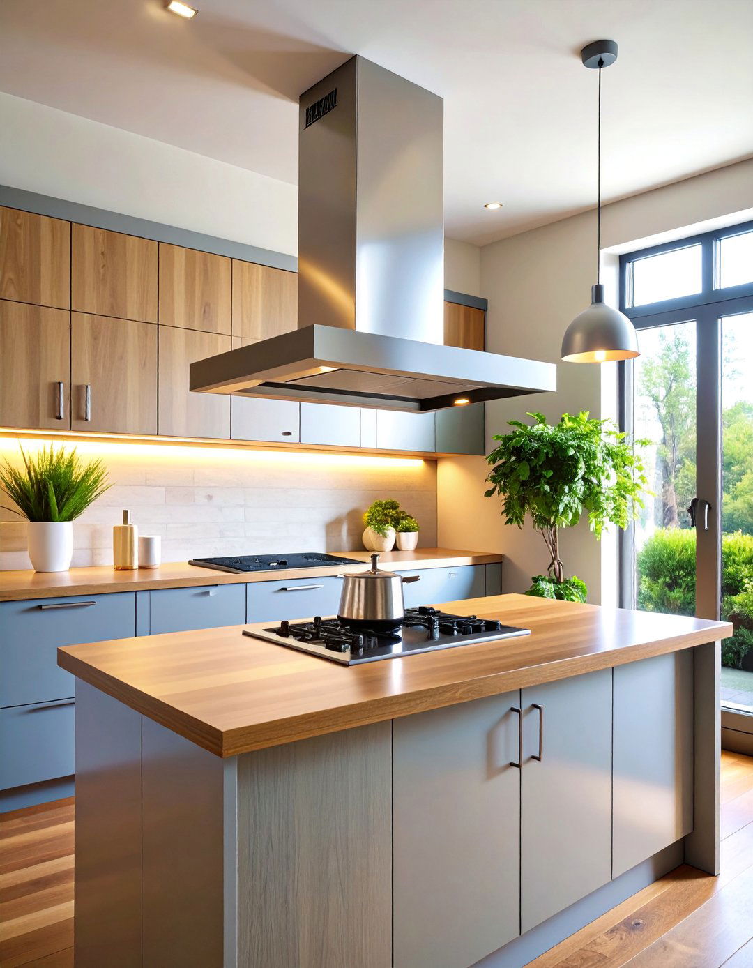 Downdraft Retractable Range Hood for Kitchen Islands - 25 Range Hood Ideas