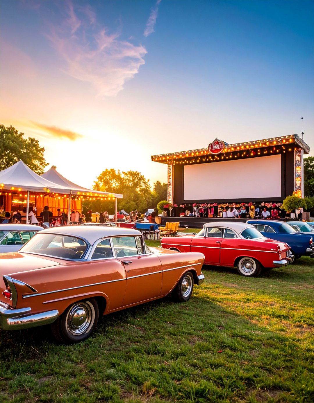 Drive In Movie Wedding - 25 Casual Wedding Ideas