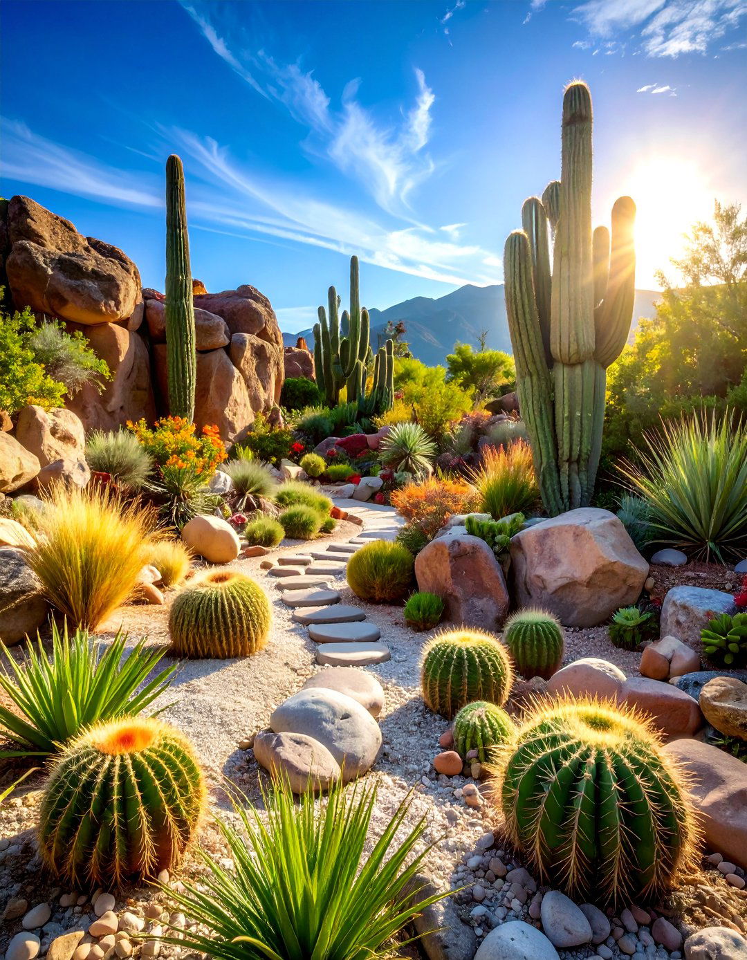 Drought Tolerant Rock Garden - 25 Stone Garden Ideas