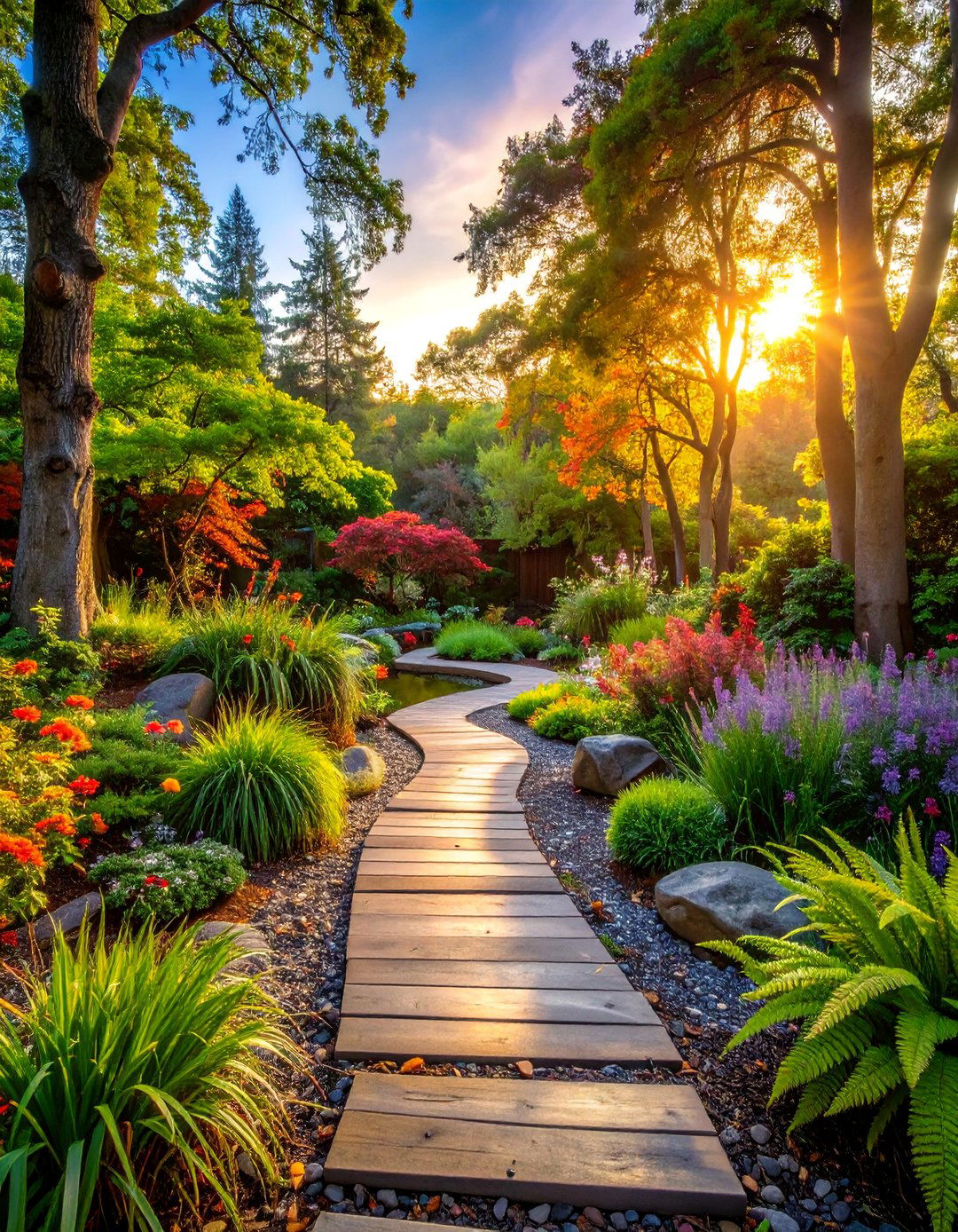 Dry Shade Garden with Drought Tolerant Perennials - 25 Shade Garden Design Ideas