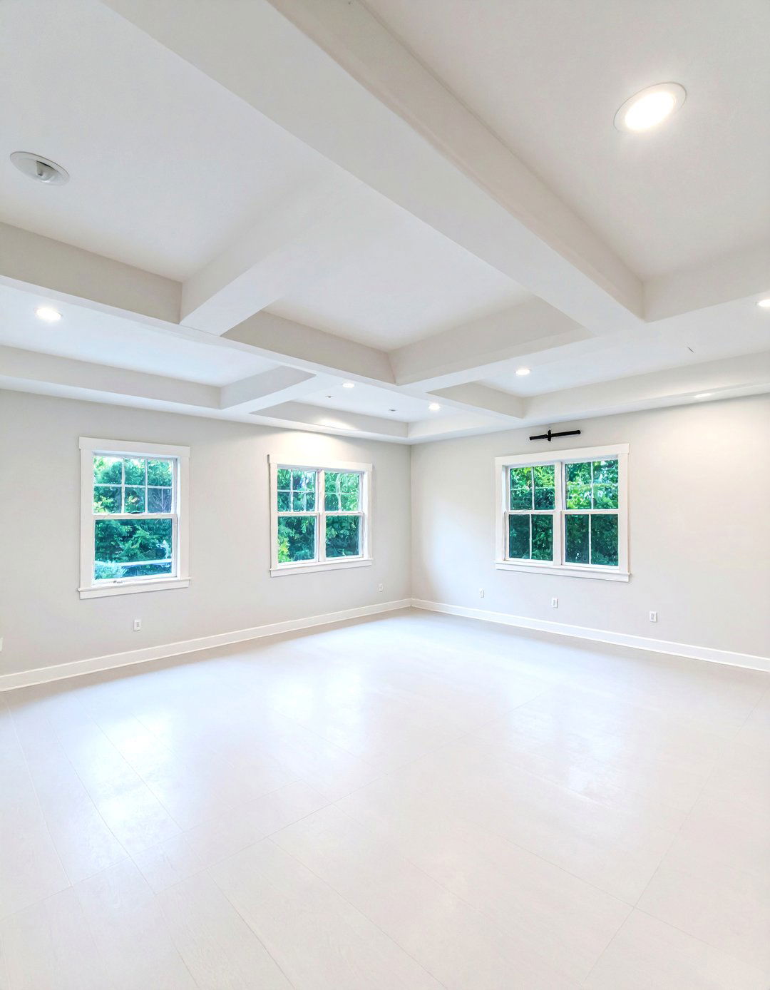 Drywall Smooth Finished Ceiling - 25 Basement Ceiling Ideas