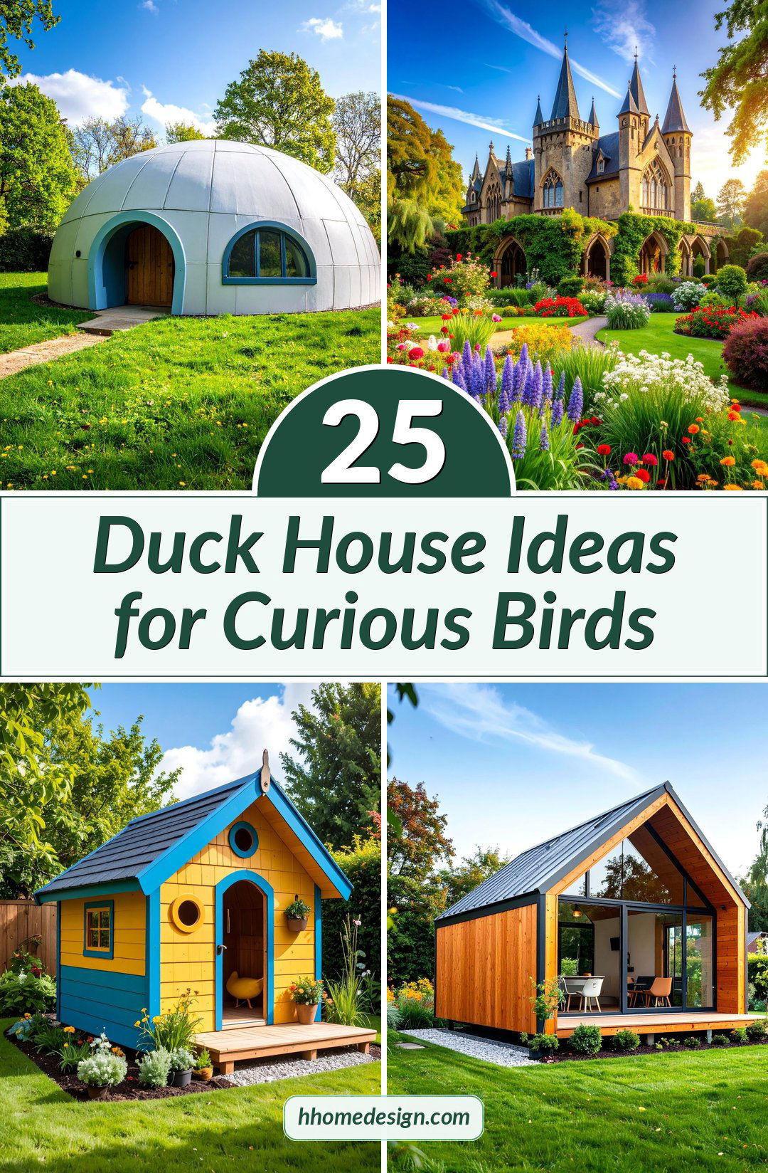 25 Duck House Ideas for Curious Birds