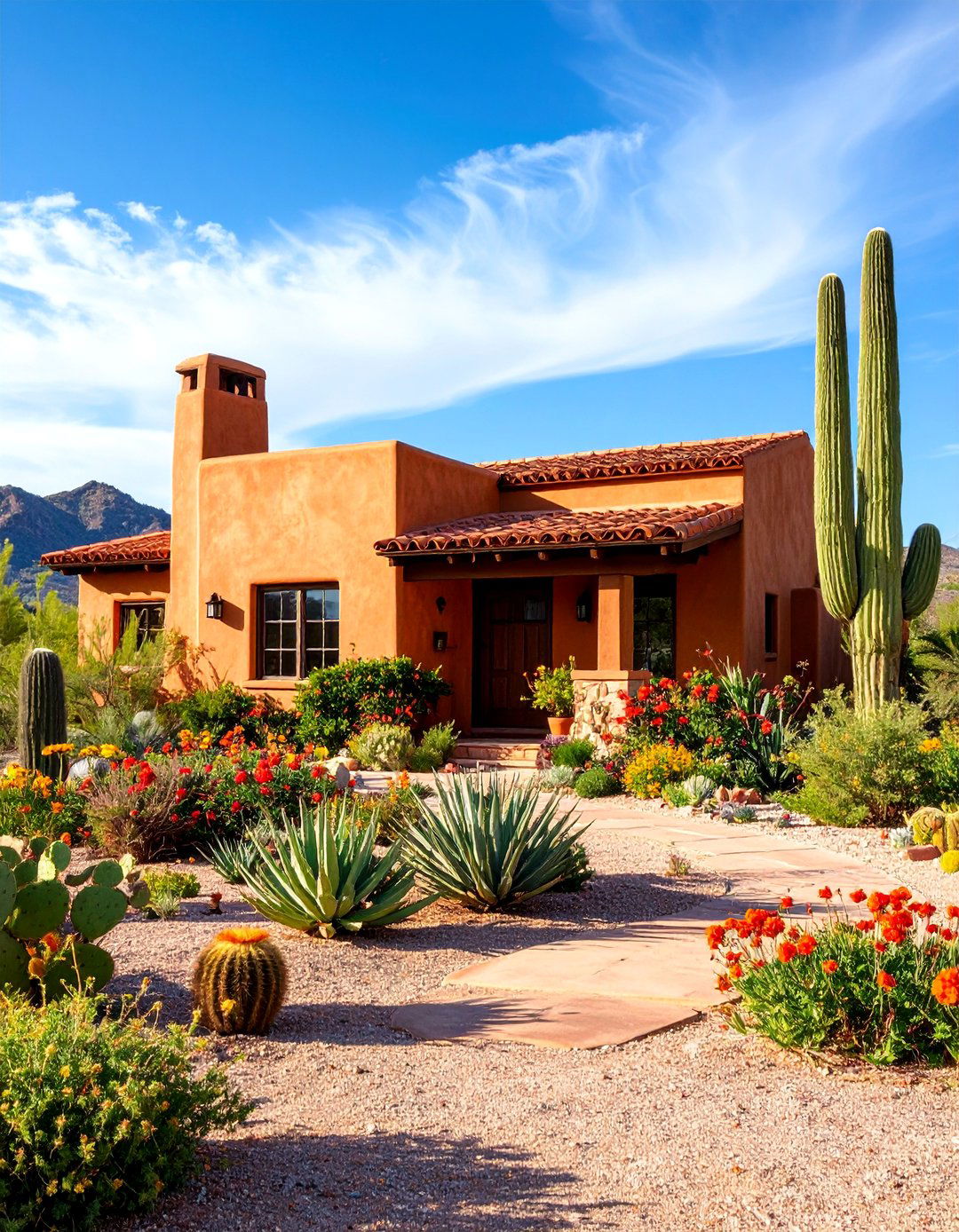 Earth Tone Spanish Bungalow Design - 25 spanish bungalow exterior ideas