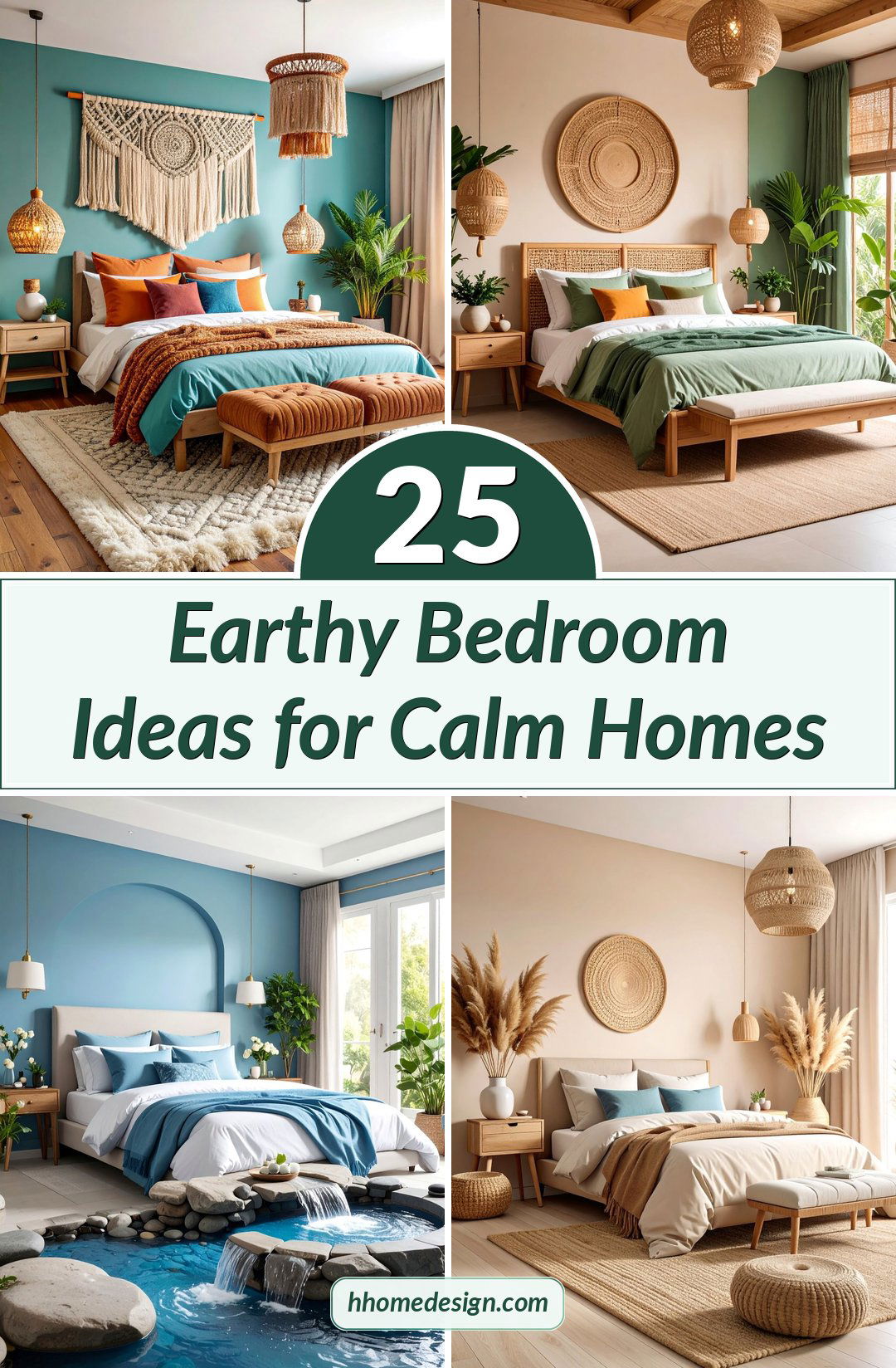 25 Earthy Bedroom Ideas for Calm Homes
