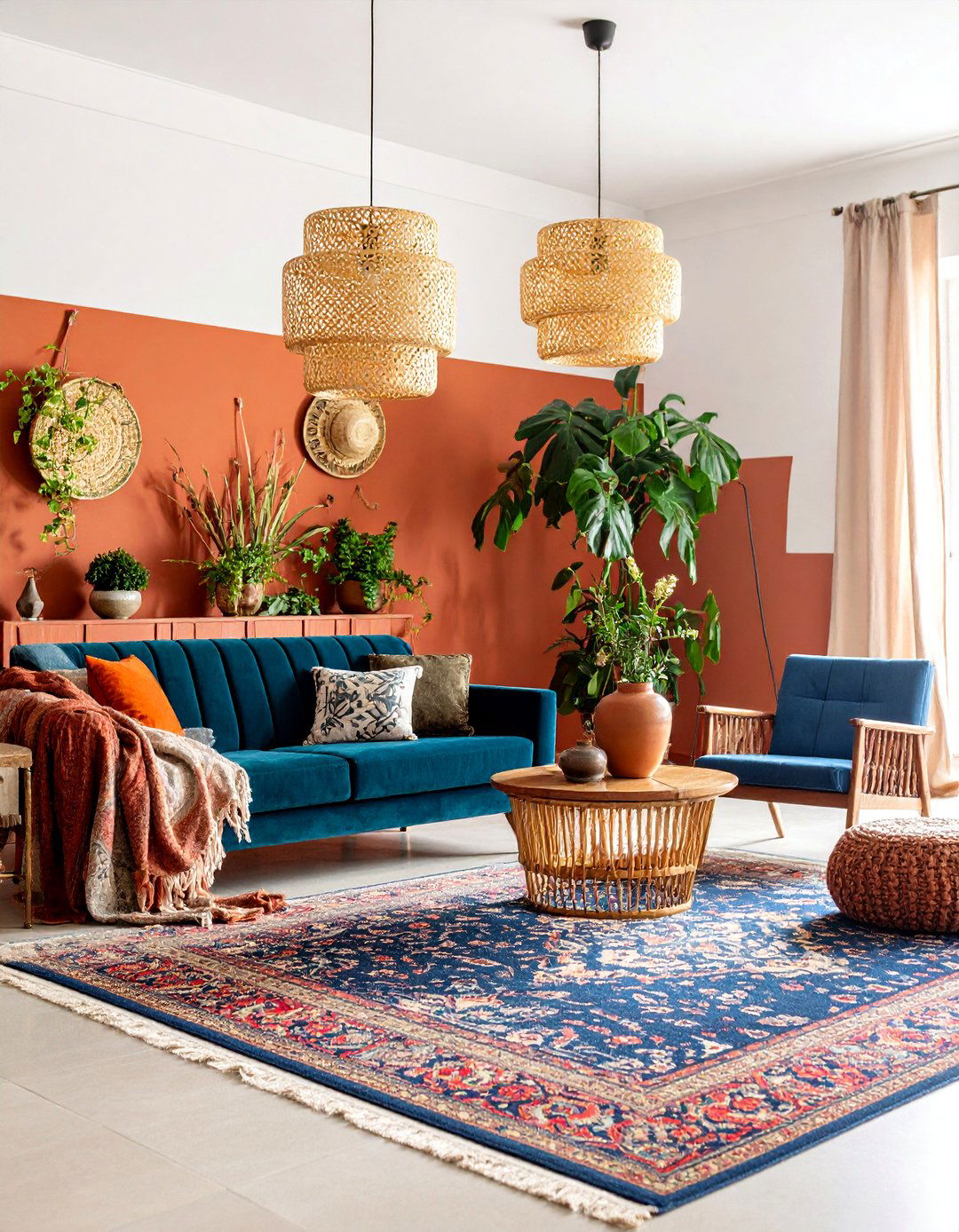 Earthy Maximalist Living Room - 25 Home Decor Ideas