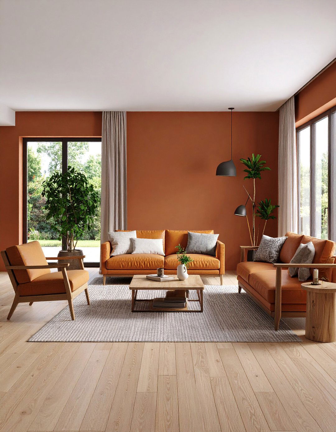 Earthy Minimalist Contemporary Living - 25 Contemporary Interior Design Style Ideas