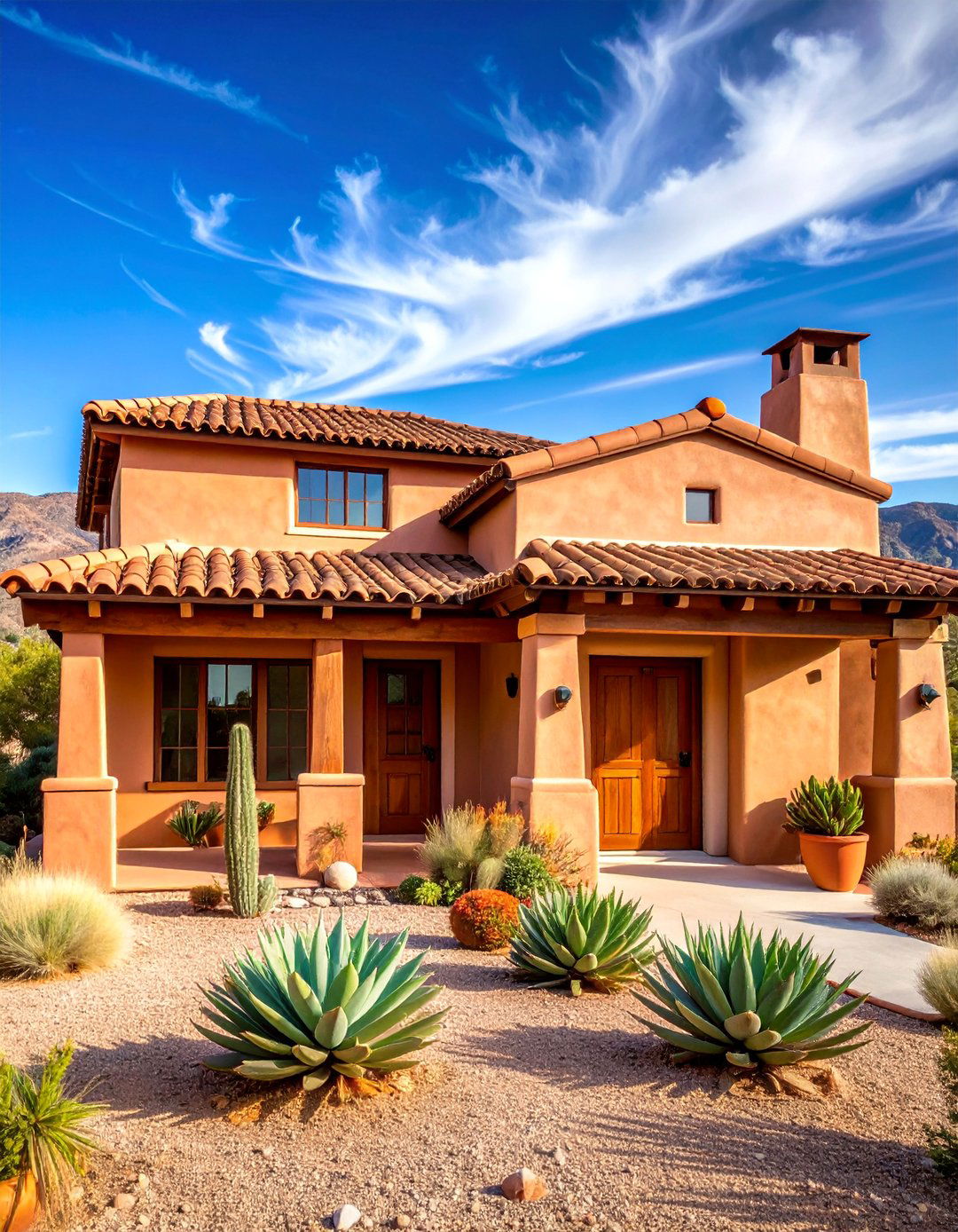Earthy Terracotta Warmth - 25 Exterior House Colors & Inspiration