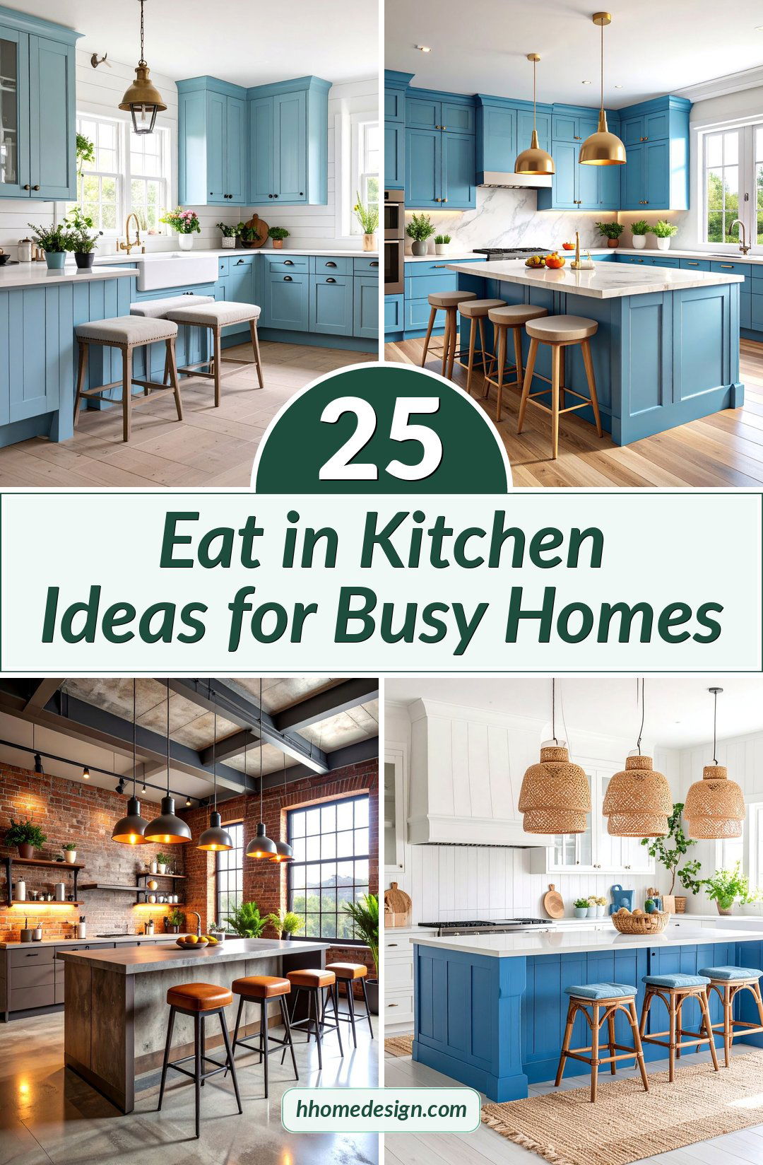 25 Eat in Kitchen Ideas for Busy Homes