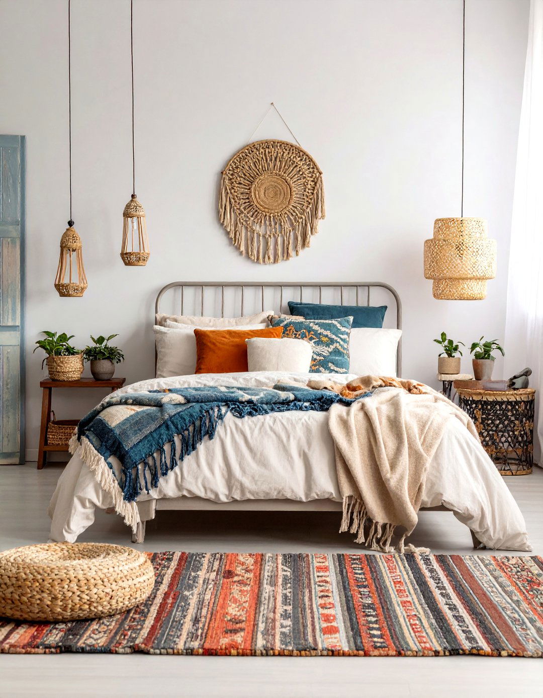Eclectic Bedroom with Global Influences - 25 Bedroom Interior Design Ideas