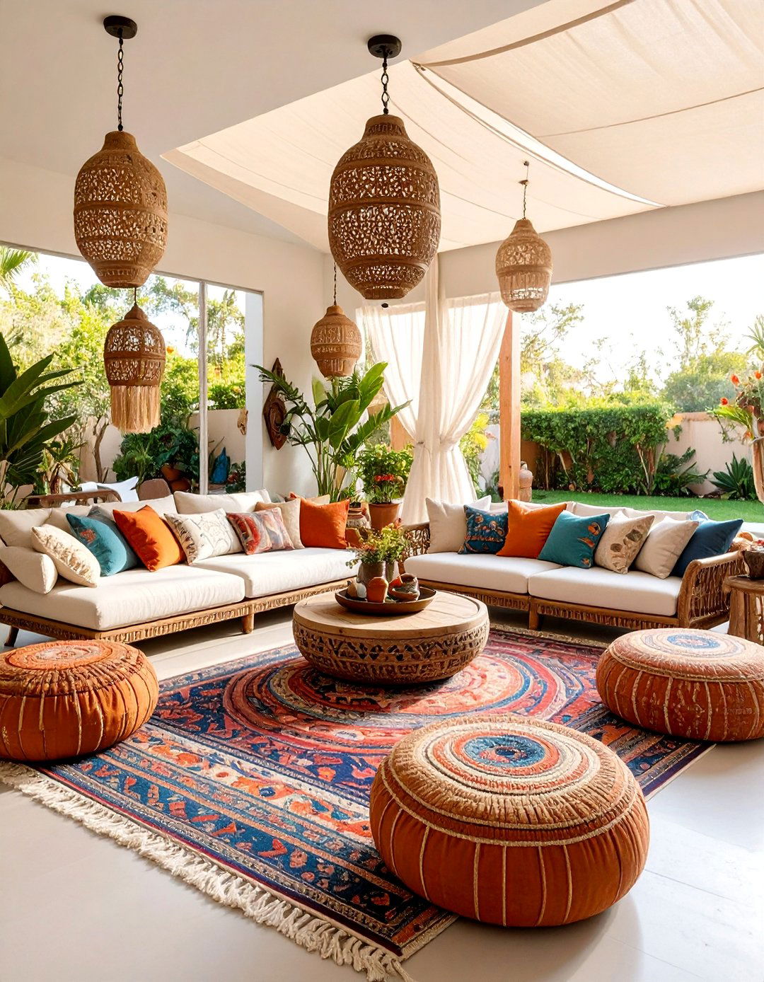 Eclectic California Room with Mixed Global Influences - 25 California Room Design Ideas