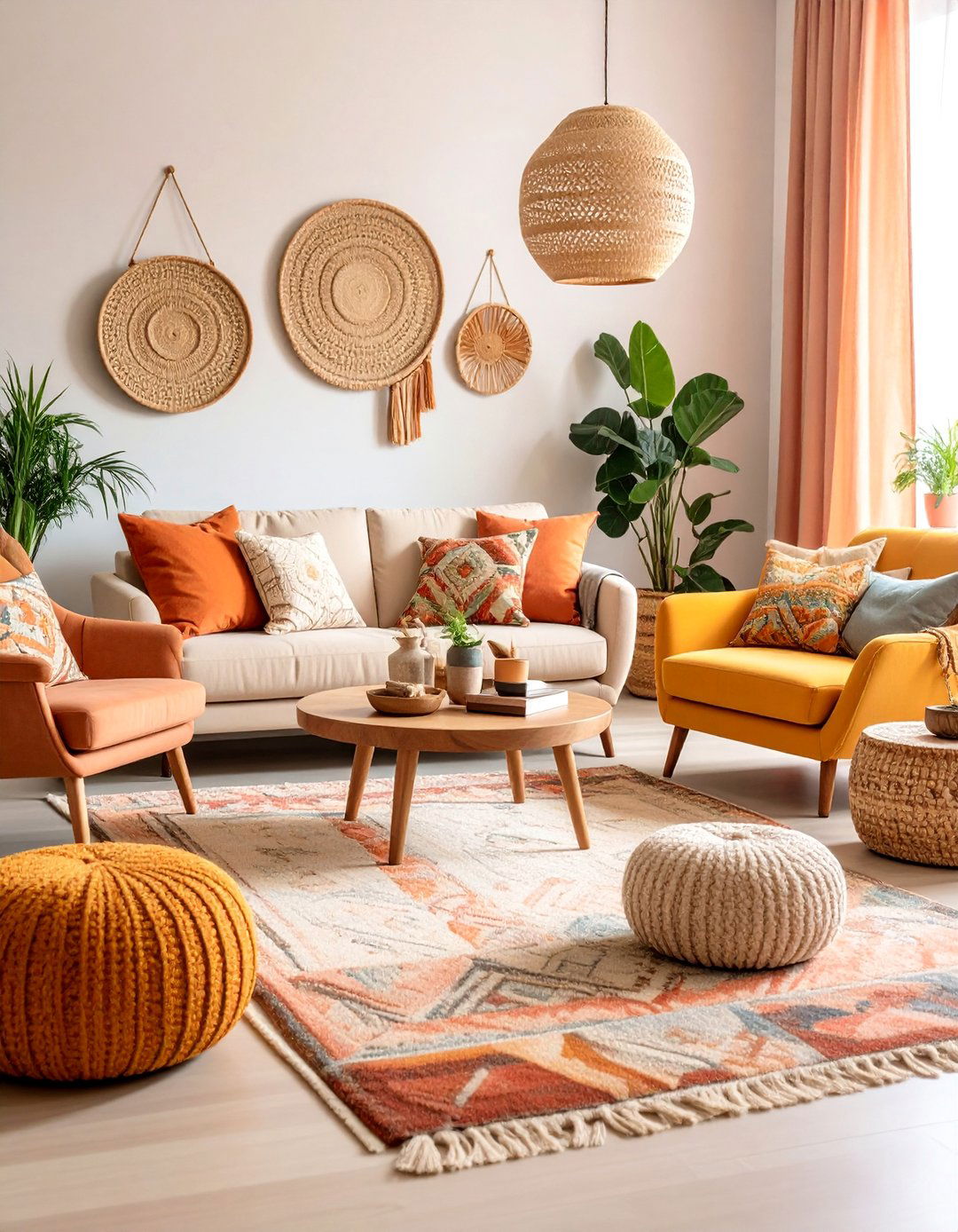 Eclectic Grey and Cream Personality - 25 Grey and Cream Living Room Ideas