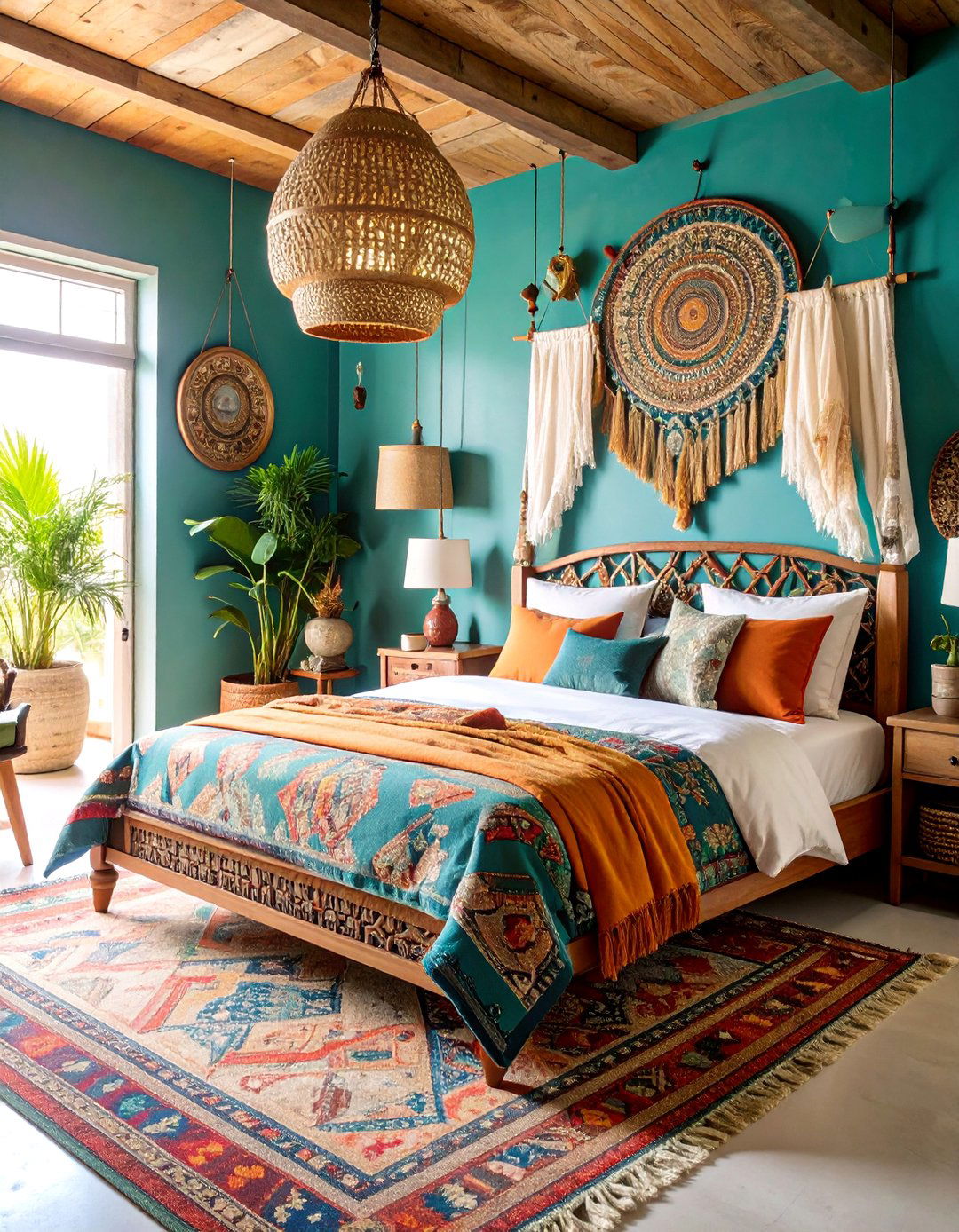 Eclectic Guest Bedroom with Global Influences - 25 Guest Bedroom Ideas