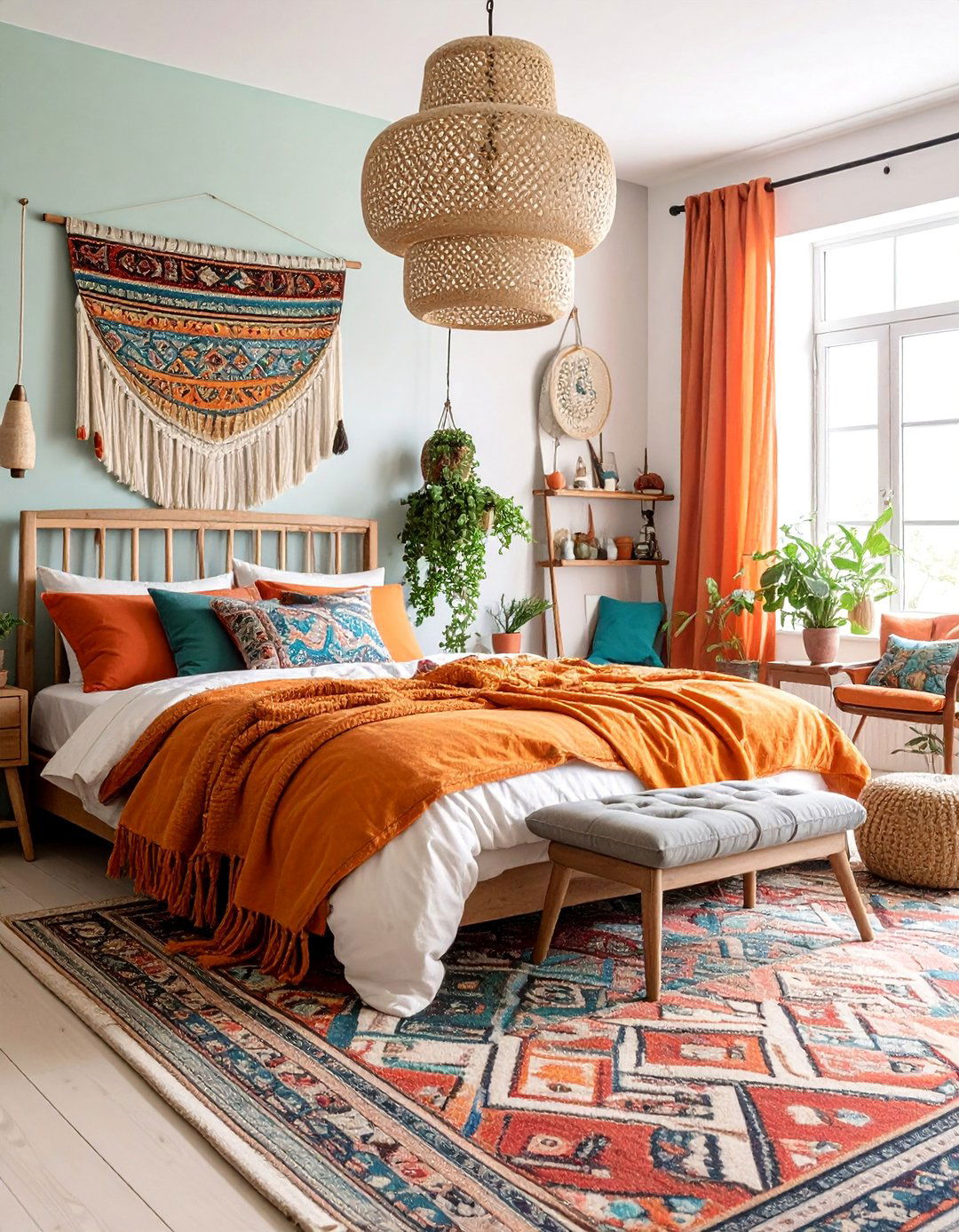 Eclectic Guest Room with Mixed Vintage Pieces - 25 guest room ideas