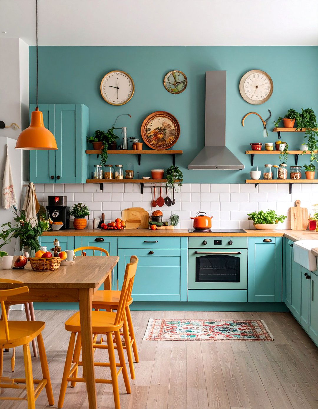 Eclectic Vintage Sign Collection - 25 Kitchen Wall Decor Ideas