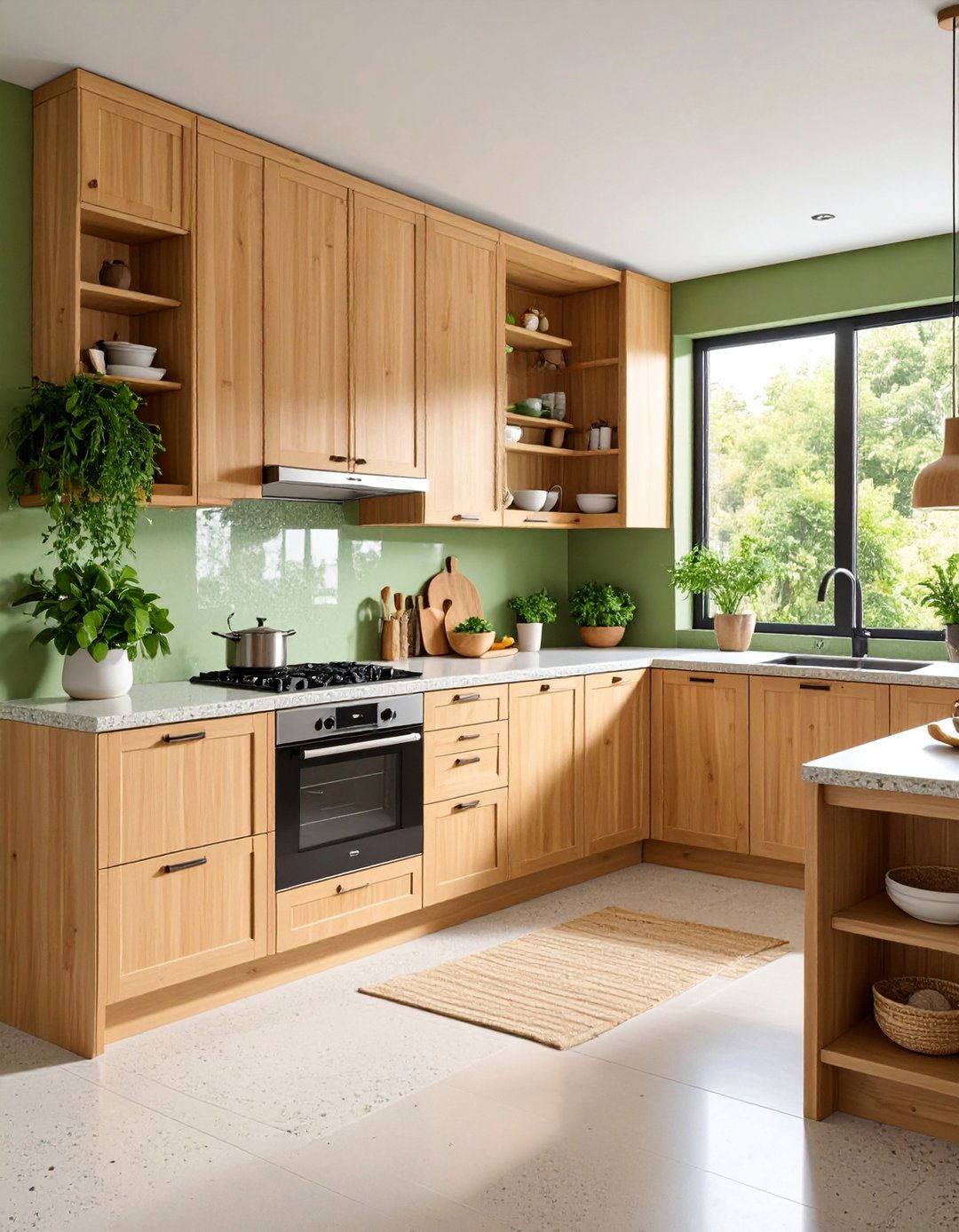 Eco Friendly Bamboo Blind Corner Kitchen Cabinet - 25 Blind Corner Kitchen Cabinet Ideas