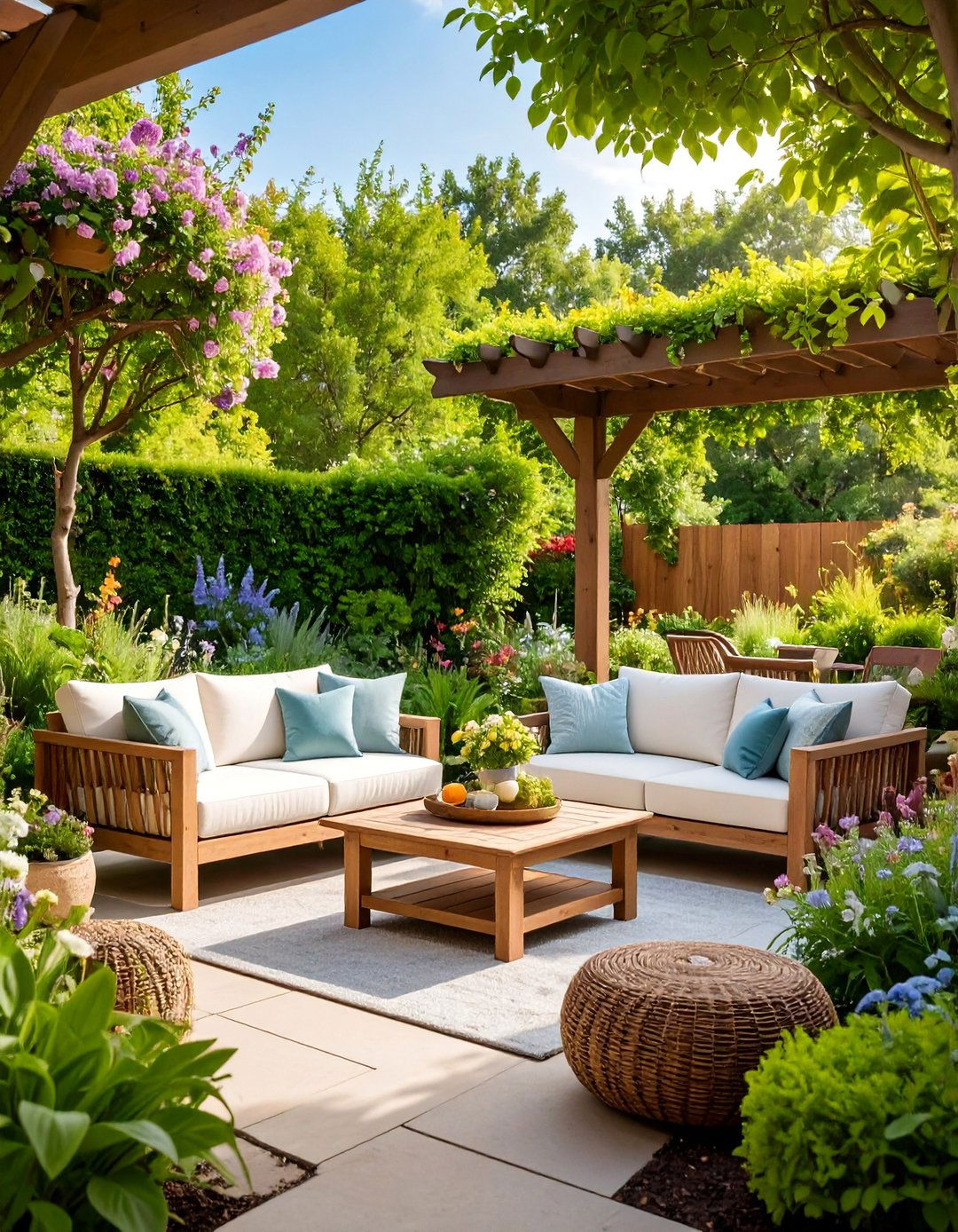 Eco Friendly Recycled Mulch Patio - 25 mulch patio ideas