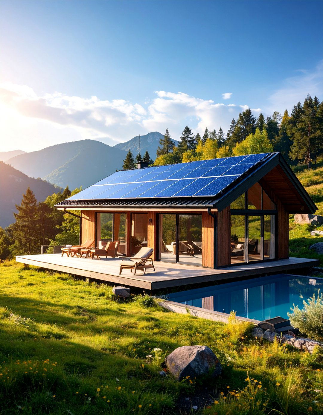 Eco Friendly Solar Sauna with Sustainable Systems - 25 Outdoor Sauna Ideas