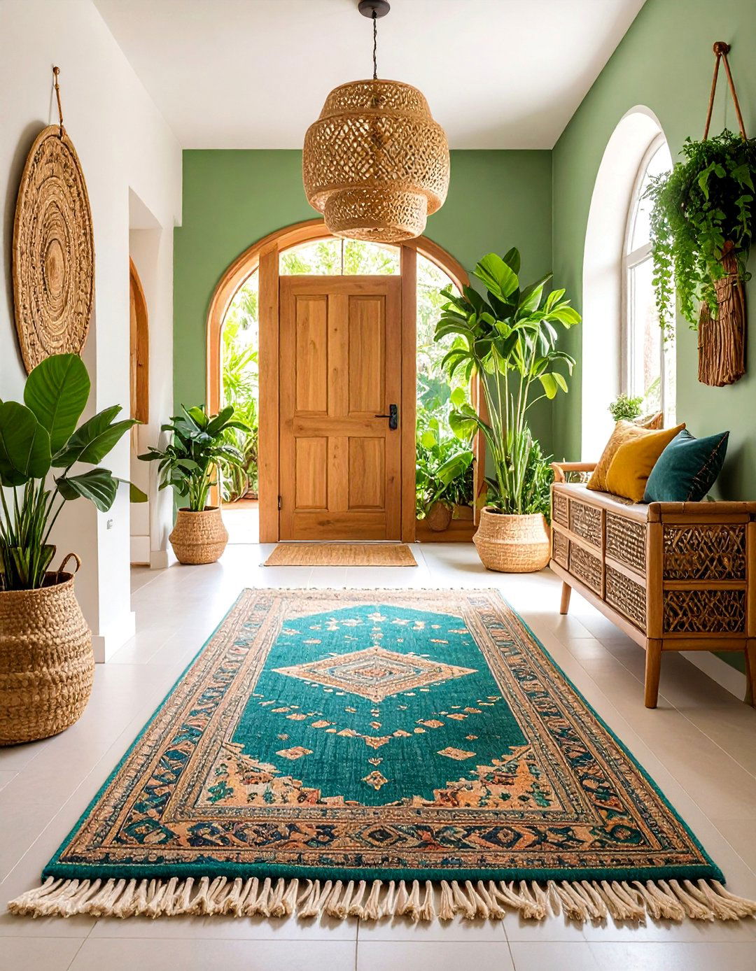 Eco Friendly Sustainable Choice - 25 Entryway Rug Ideas
