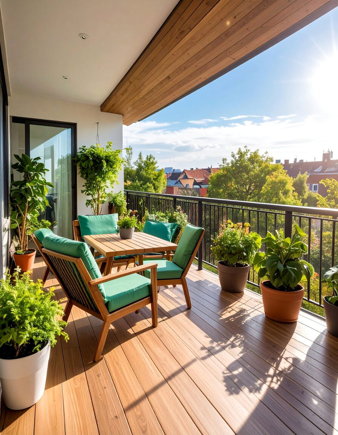 Eco Friendly Sustainable Design with Green Materials - 25 Balcony Deck Ideas