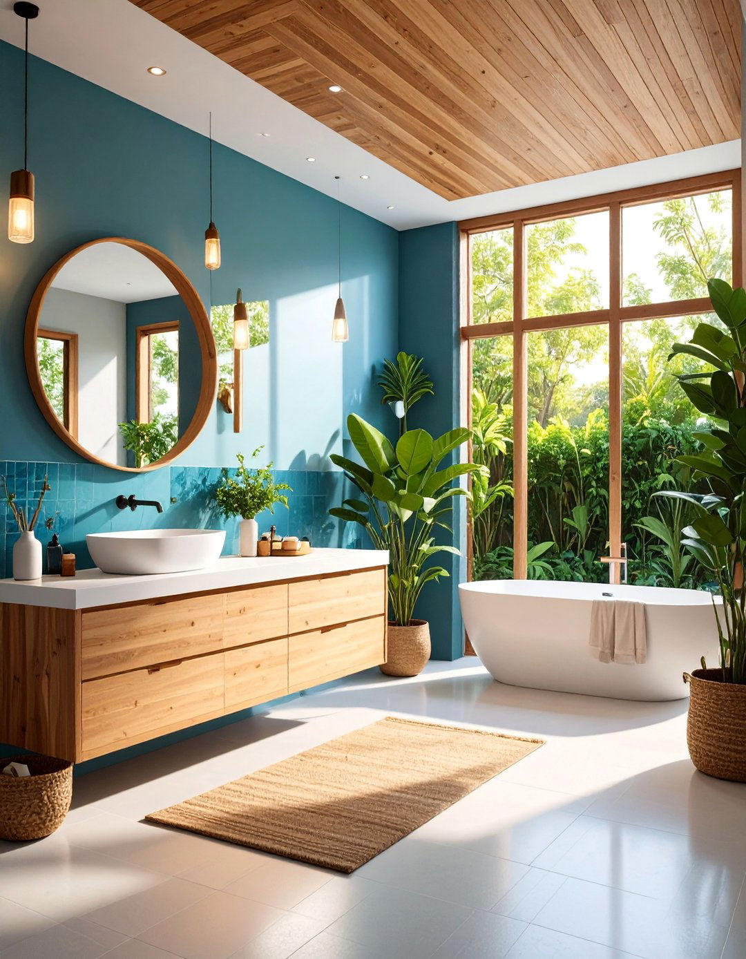 Eco Friendly Sustainable Materials - 25 Ensuite Bathroom Ideas
