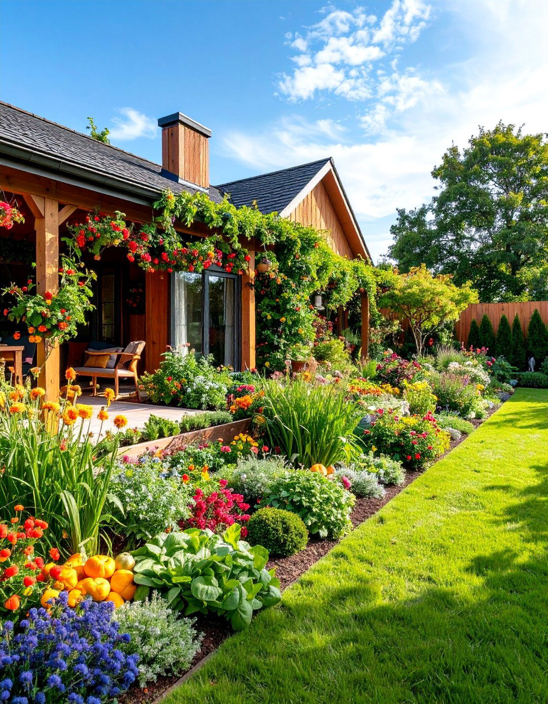 Edible Landscape Integration - 25 Spring Garden Ideas