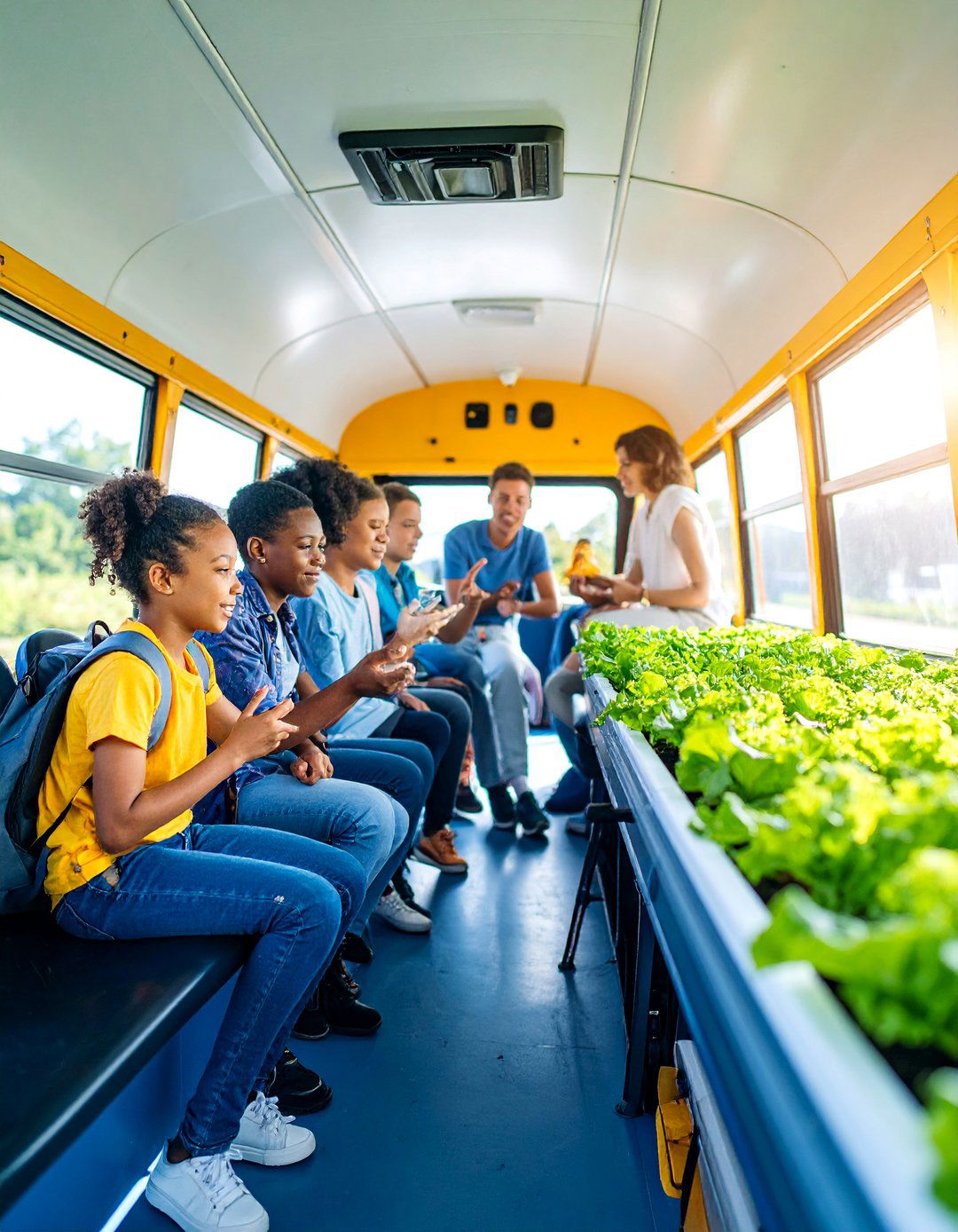 Educational STEAM School Bus Greenhouse - 25 School Bus Greenhouse Ideas
