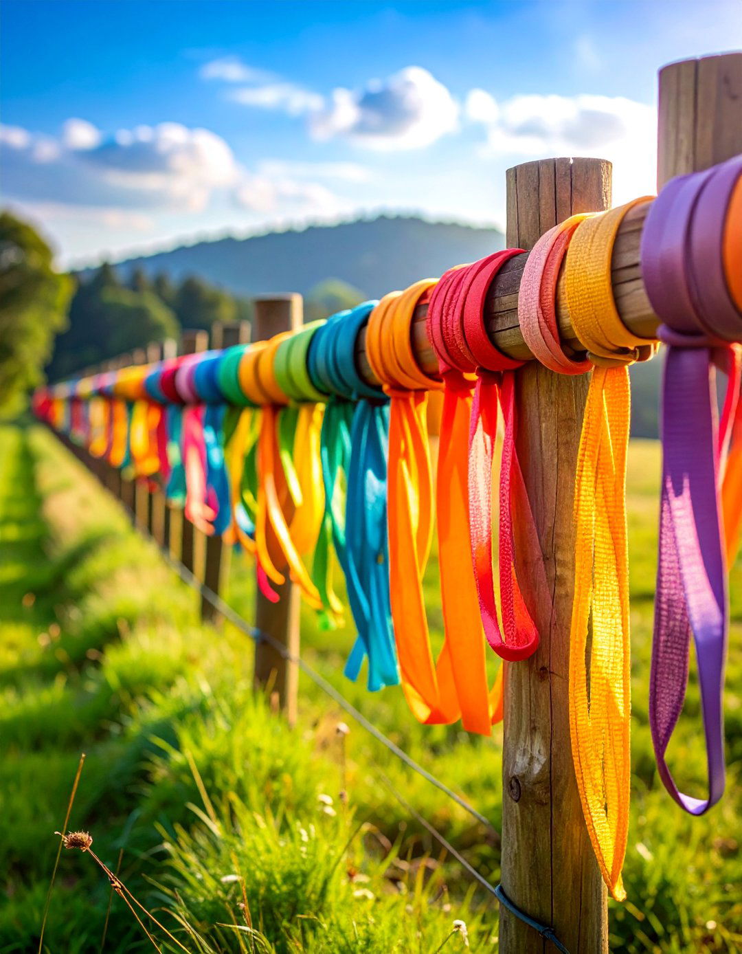Electric Rope Farm Fence for Flexible Boundaries - 25 Farm Fence Ideas