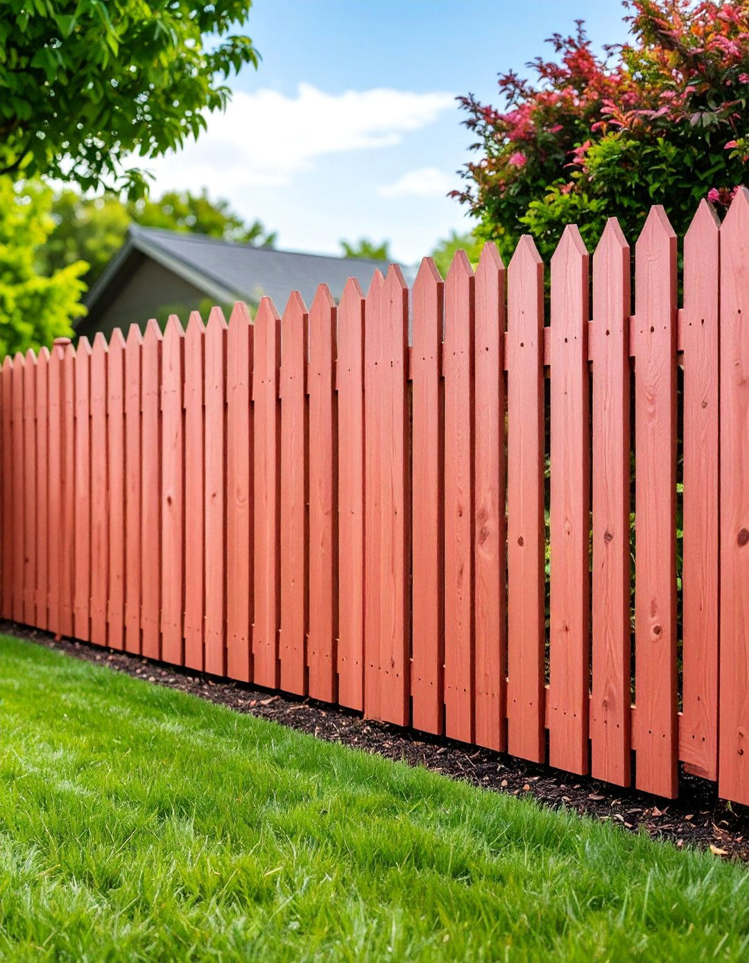 Elegant Rosewood Vinyl Fence for Exotic Beauty - 25 Vinyl Fence Colors