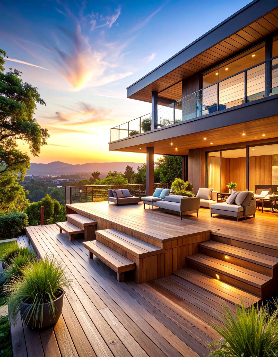 Elevated Deck Hot Tub Platform - 25 Hot Tub Decor Ideas
