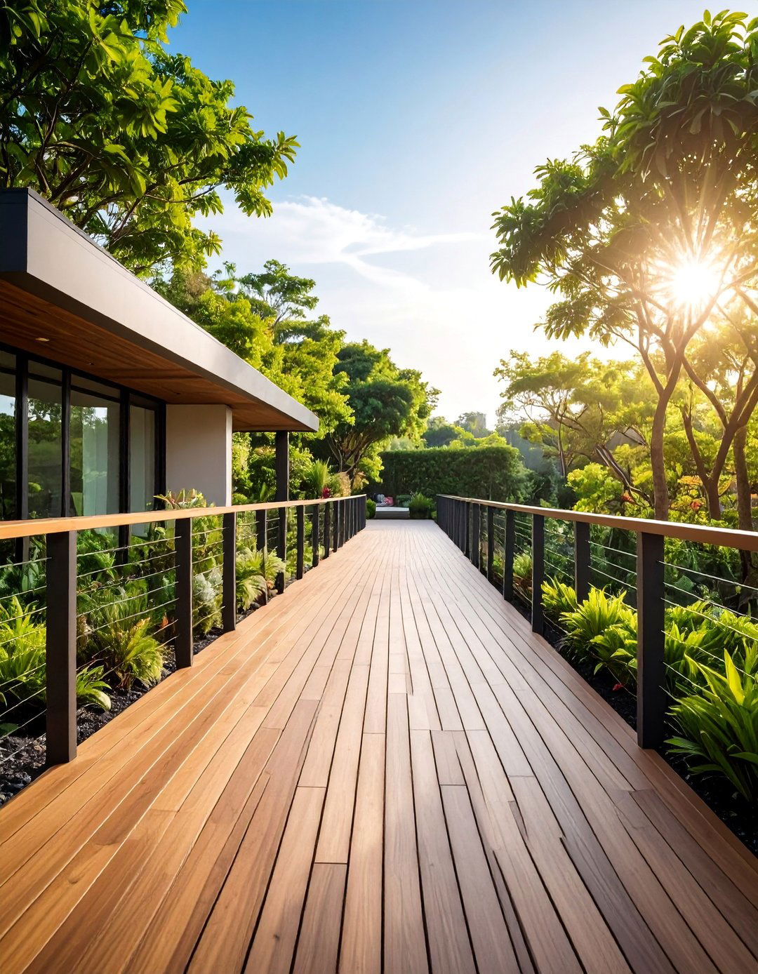 Elevated Deck Walkway - 25 walkway ideas