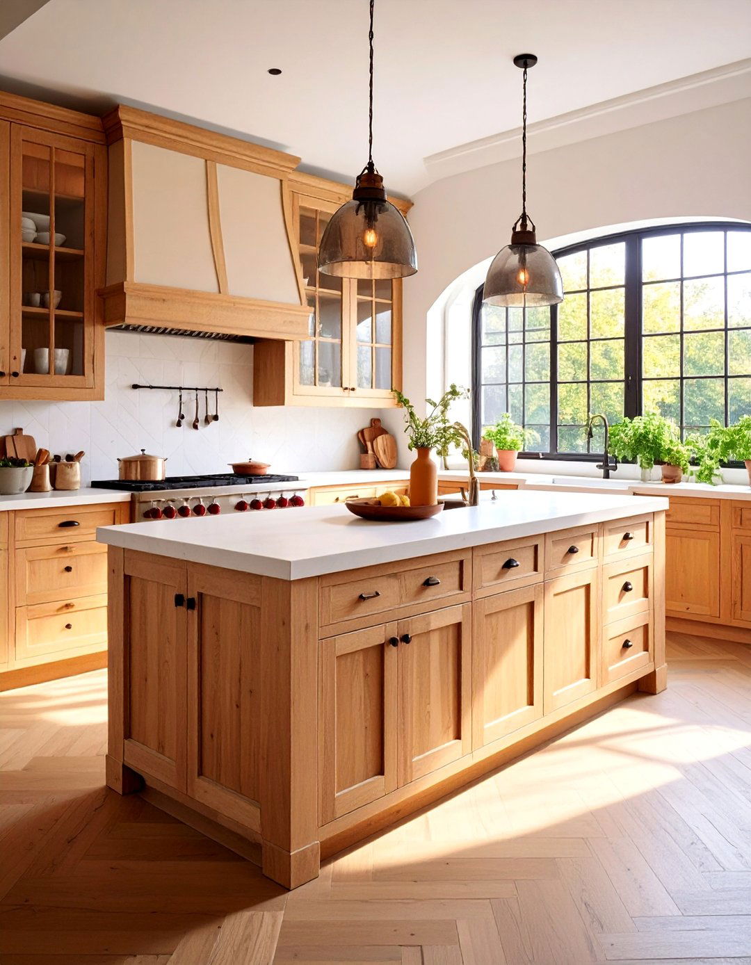 Elm Reclaimed Urban Industrial Counter - 25 Wood Countertop Ideas
